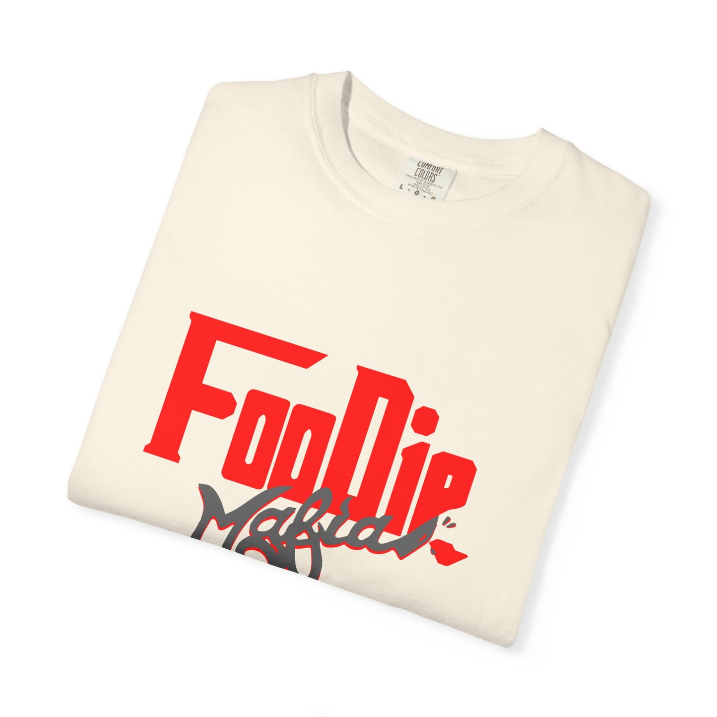 L.O.E.F Red Foodie Mafia Unisex Tee Shirt (Dark Grey)