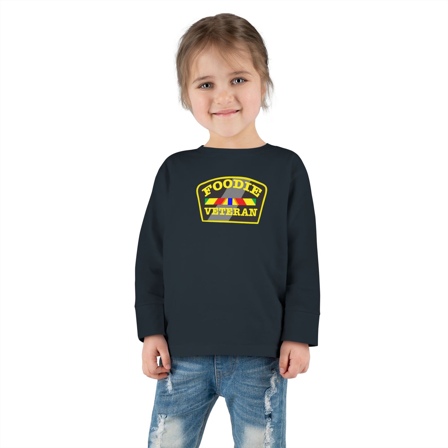 L.O.E.F Foodie Veteran Toddler Long Sleeve Tee