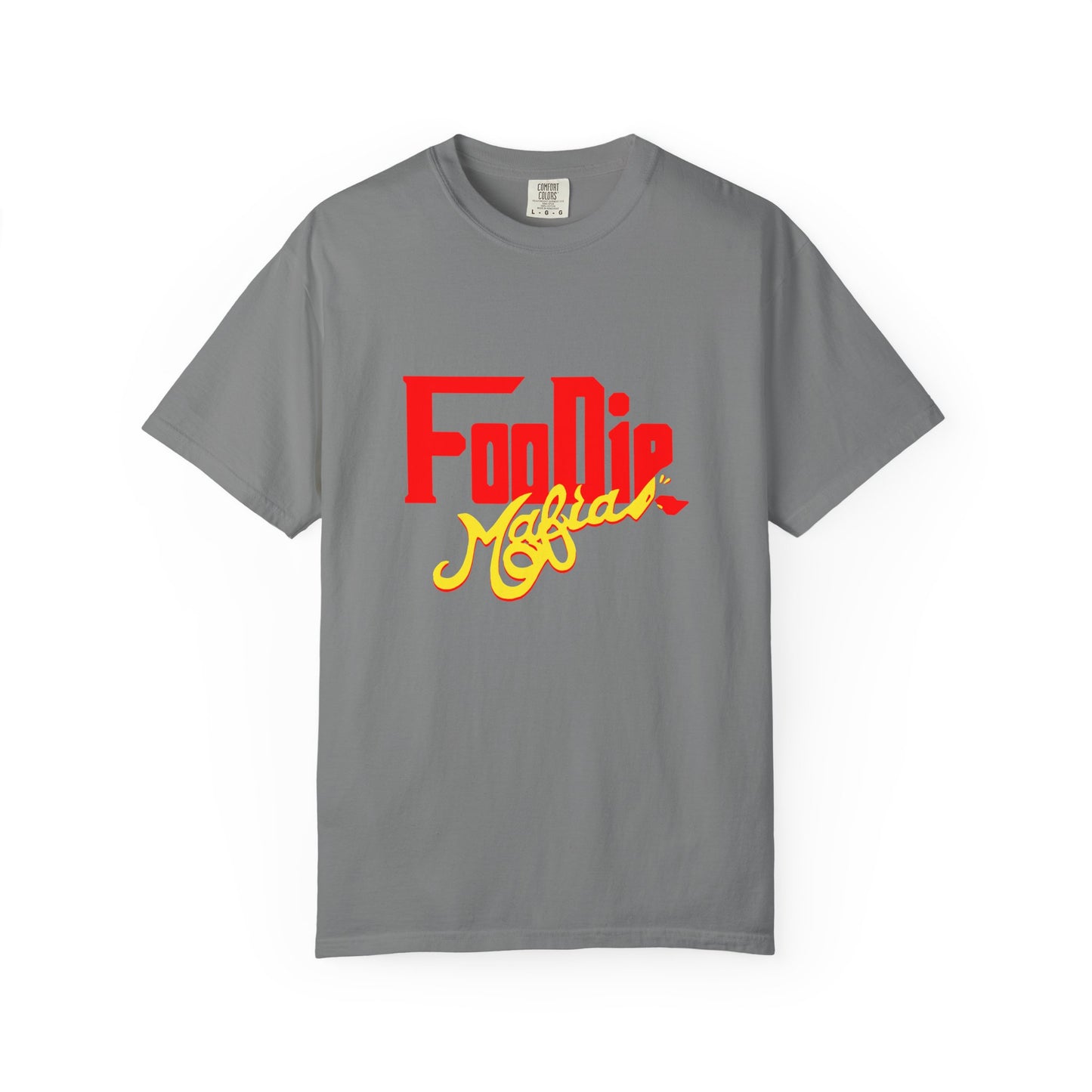 L.O.E.F Red Foodie Mafia Unisex Tee shirt (Bright Yellow)