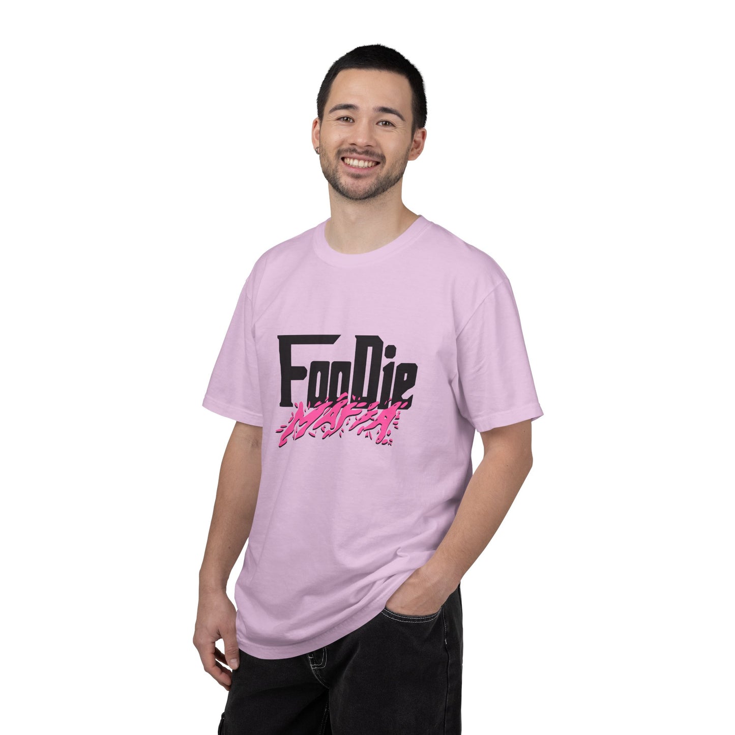 L.O.E.F Foodie Mafia Tee Shirt (Hot Pink)