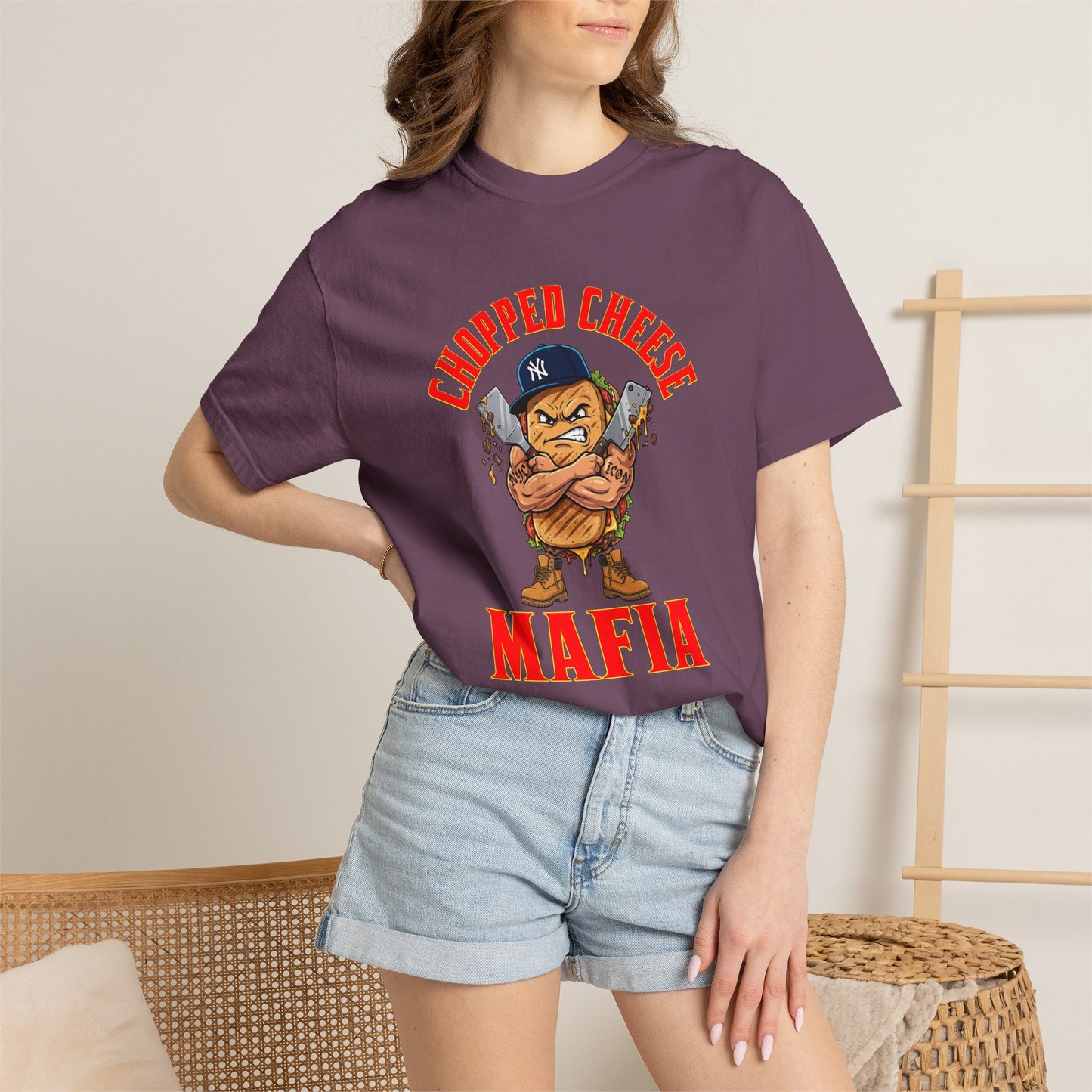 L.O.E.F Mafia Chopped Cheese Unisex Tee Shirt