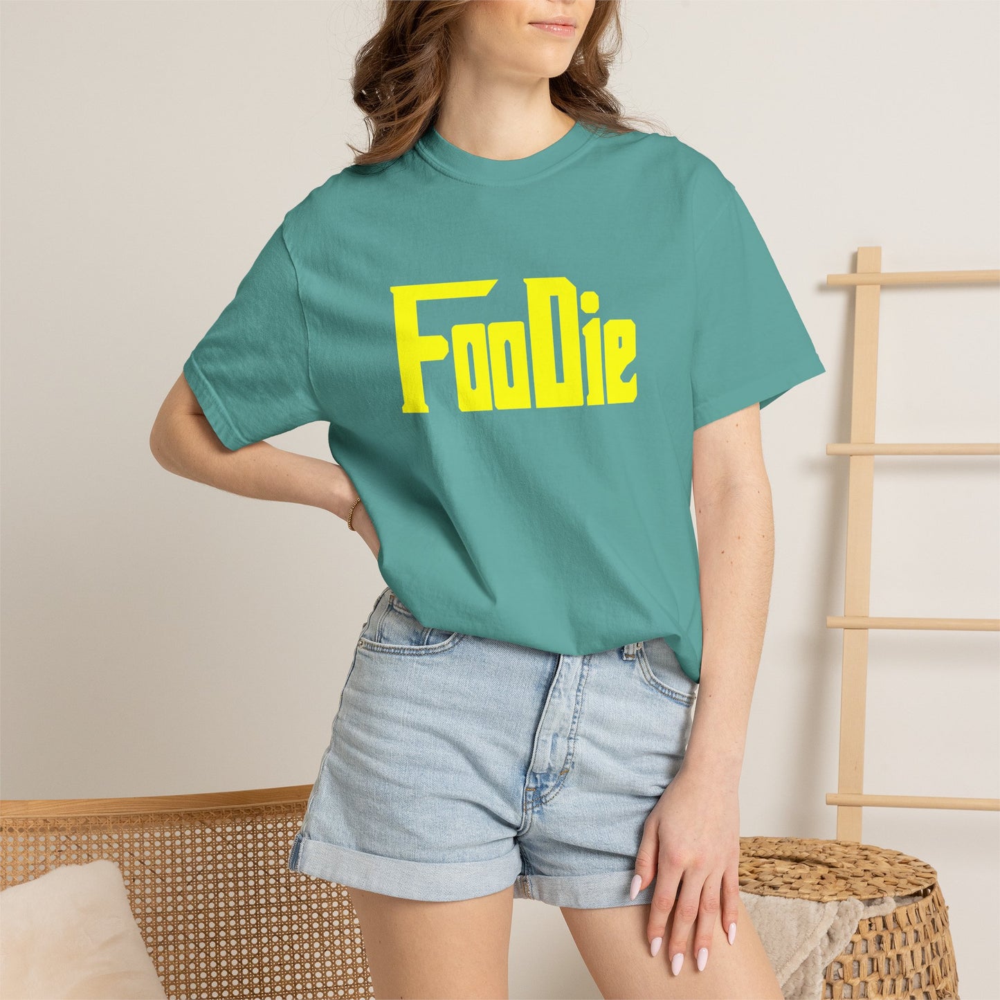L.O.E.F Foodie Unisex Tee Shirt  (Yellow)