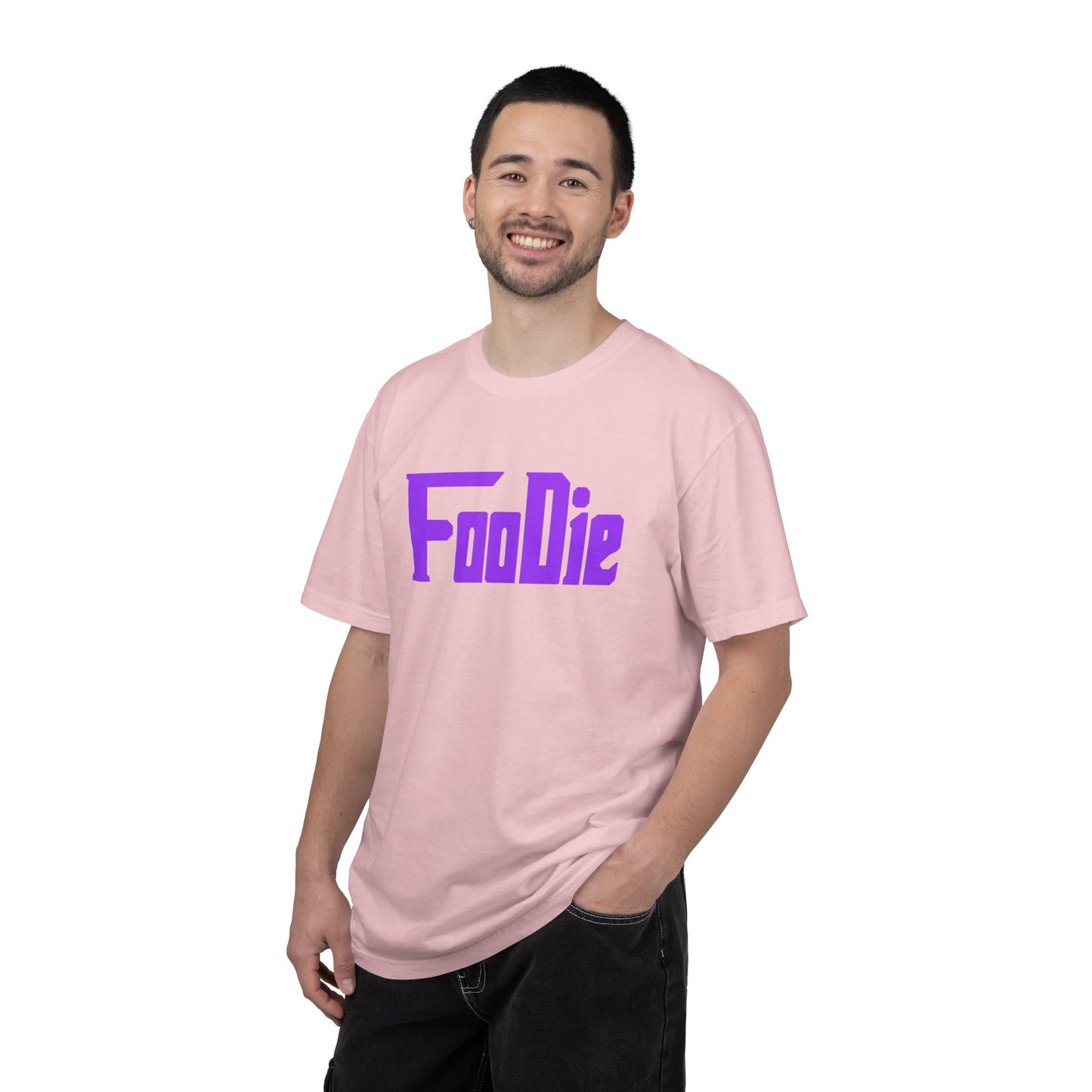 LO.E.F Foodie Unisex Tee Shirt (Bright Purple)