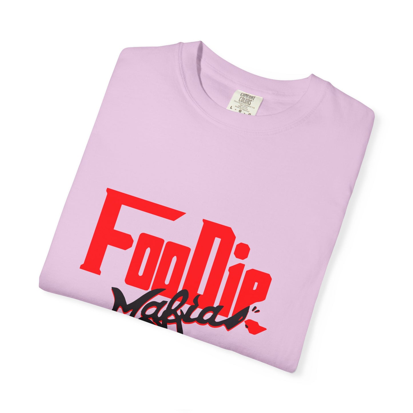 L.O.E.F Red Foodie Mafia Unisex Tee shirt (Black)