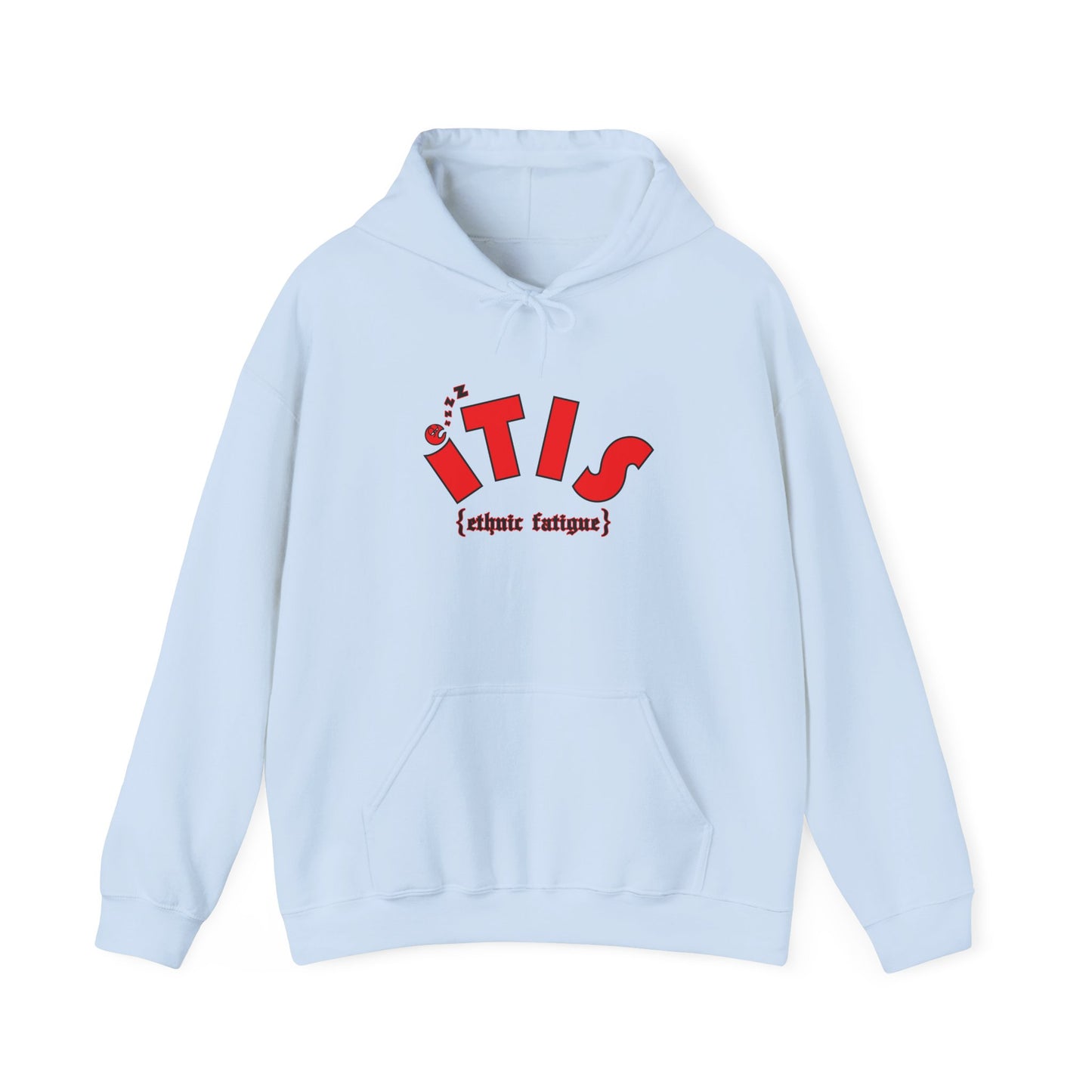 L.O.E.F ITIS Unisex Hooded Sweatshirt (Red)