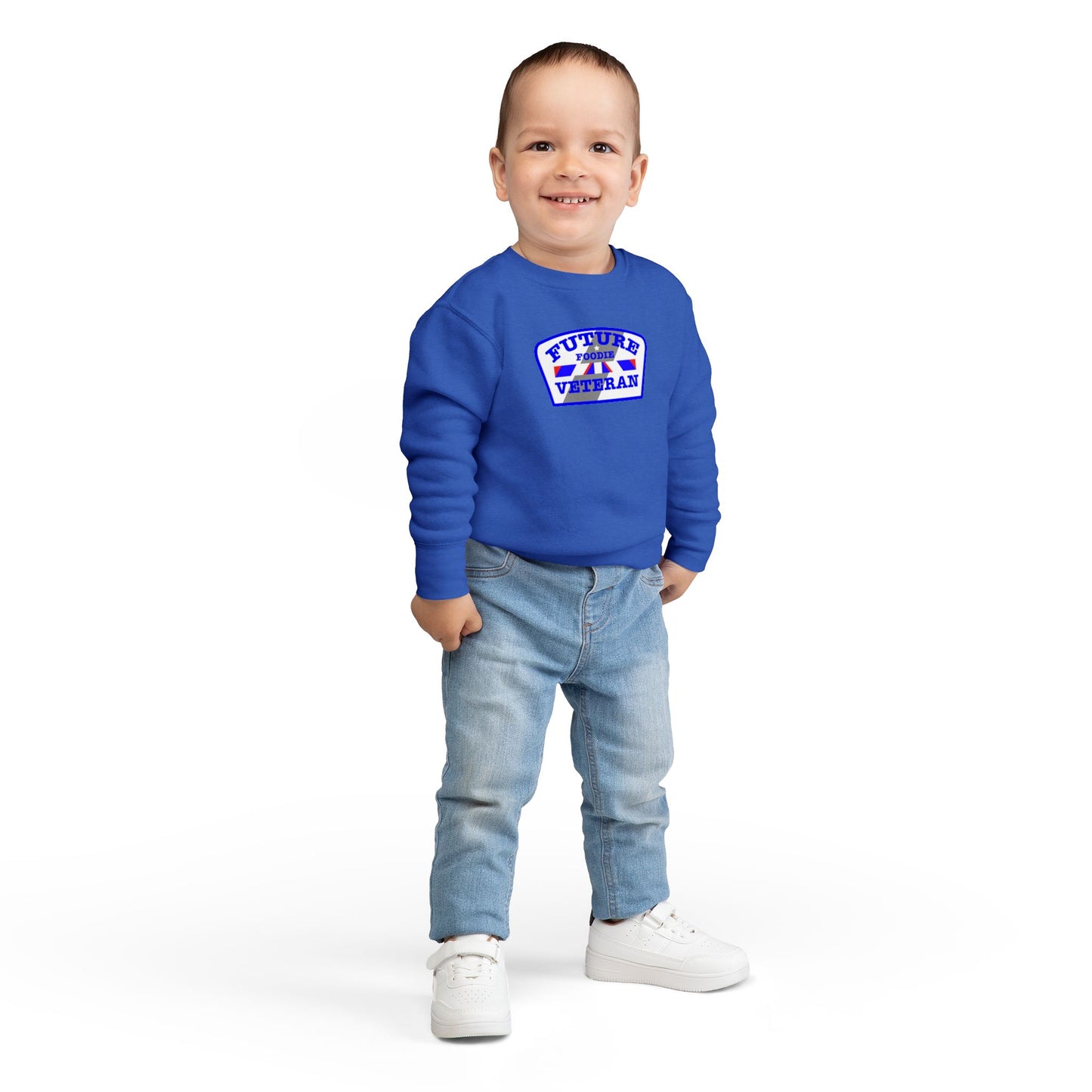 L.O.E.F Future Foodie Veteran Baby Sweatshirt (Blue)