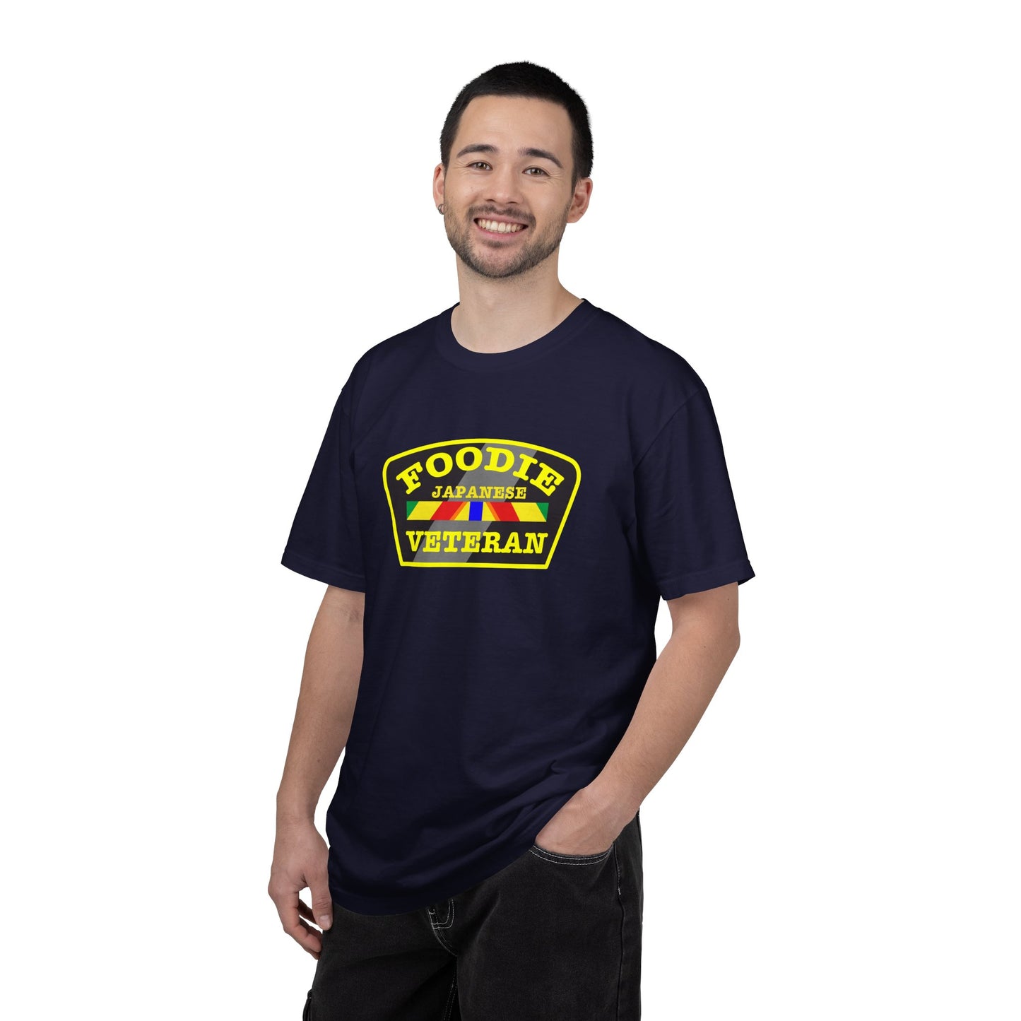 Foodie Veteran Japanese Flag T-Shirt