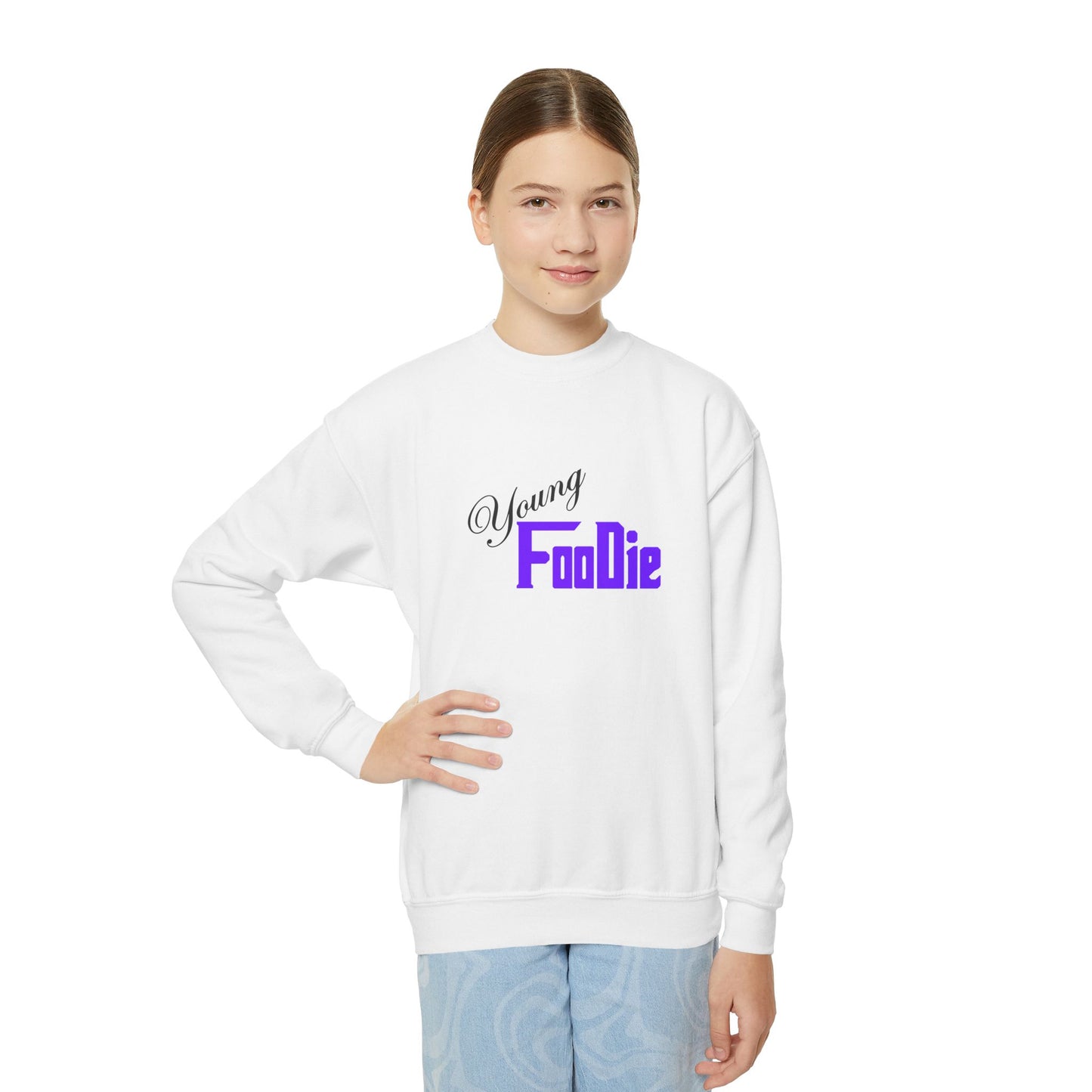 L.O.E.F Young Foodie Youth Sweatshirt (Violet)