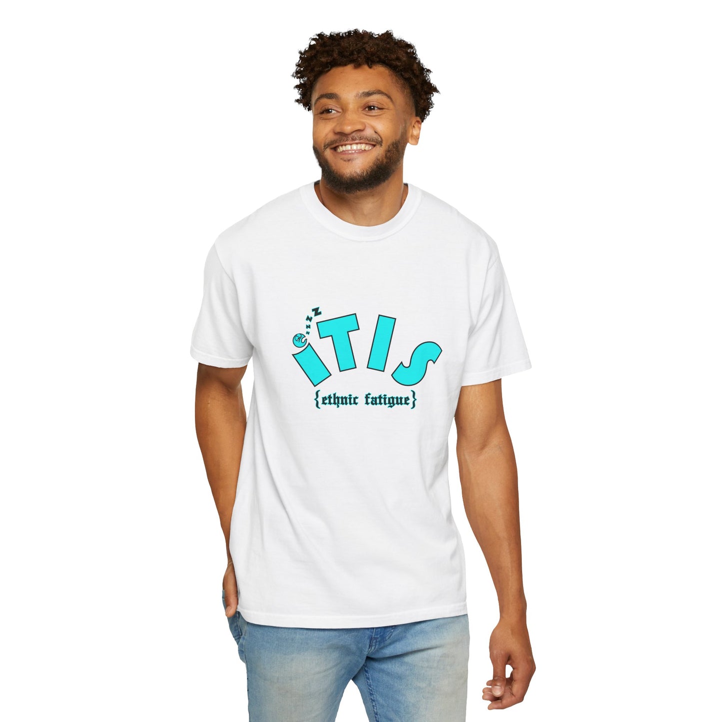 L.O.E.F ITIS Unisex Tee shirt (Blue)