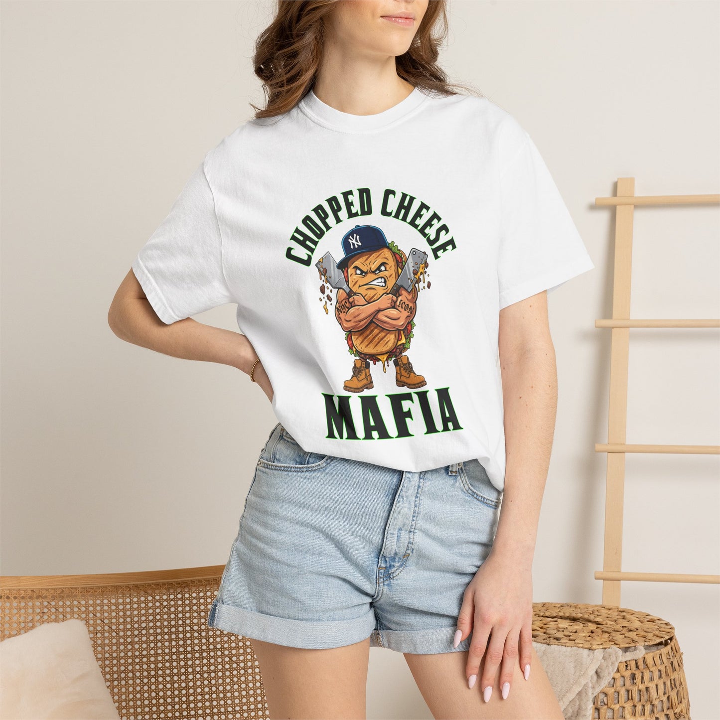 L.O.E.F Mafia Chopped Cheese Unisex Tee Shirt