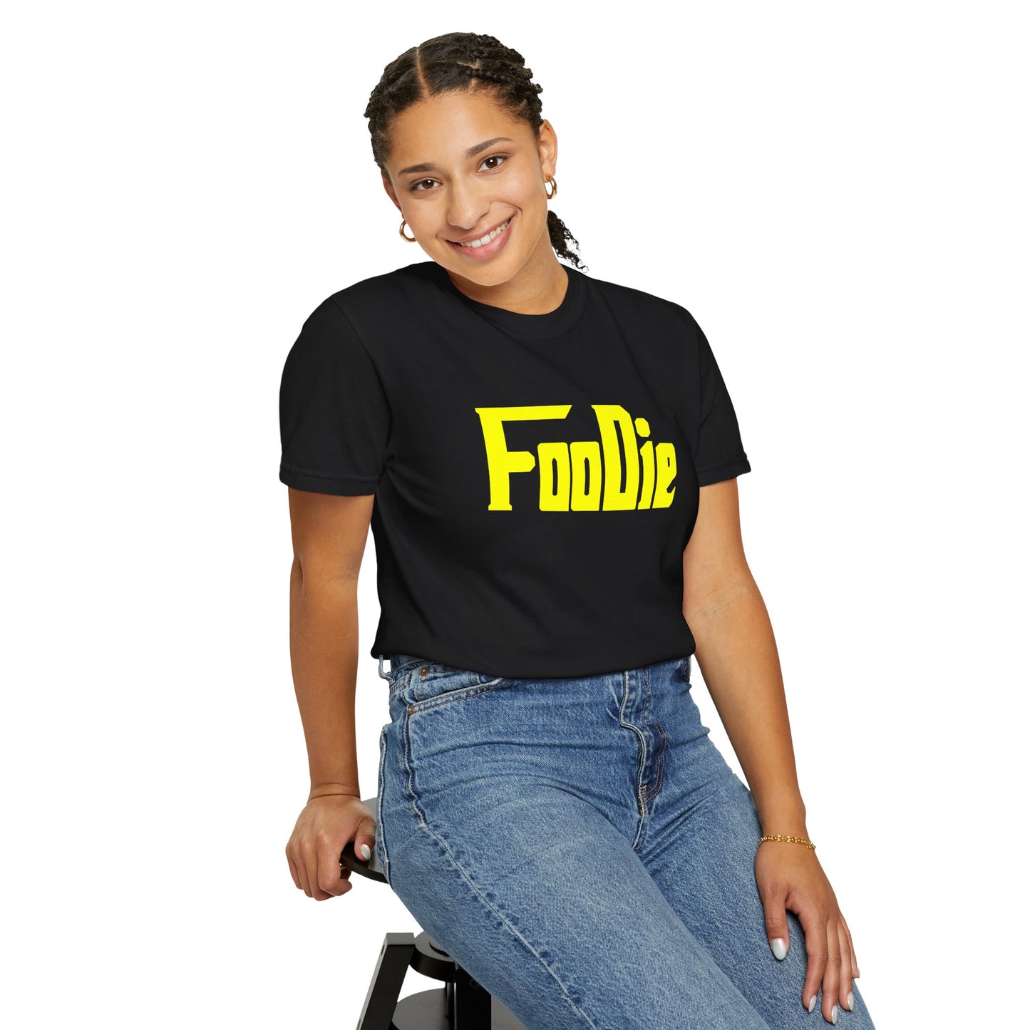 L.O.E.F Foodie Unisex Tee Shirt  (Yellow)