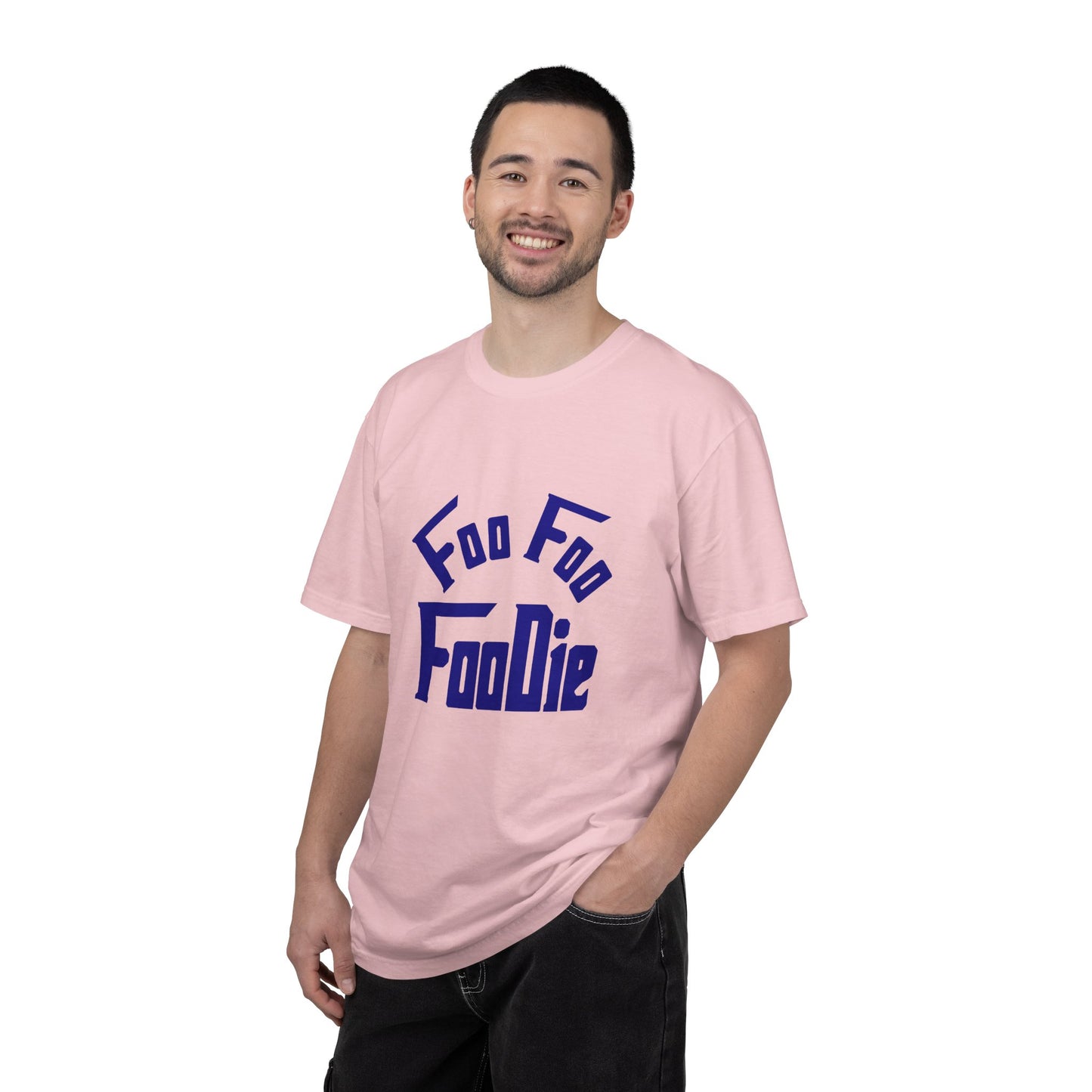 L.O.E.F FOO FOO FOODIE Unisex Tee shirt(Dark Blue)