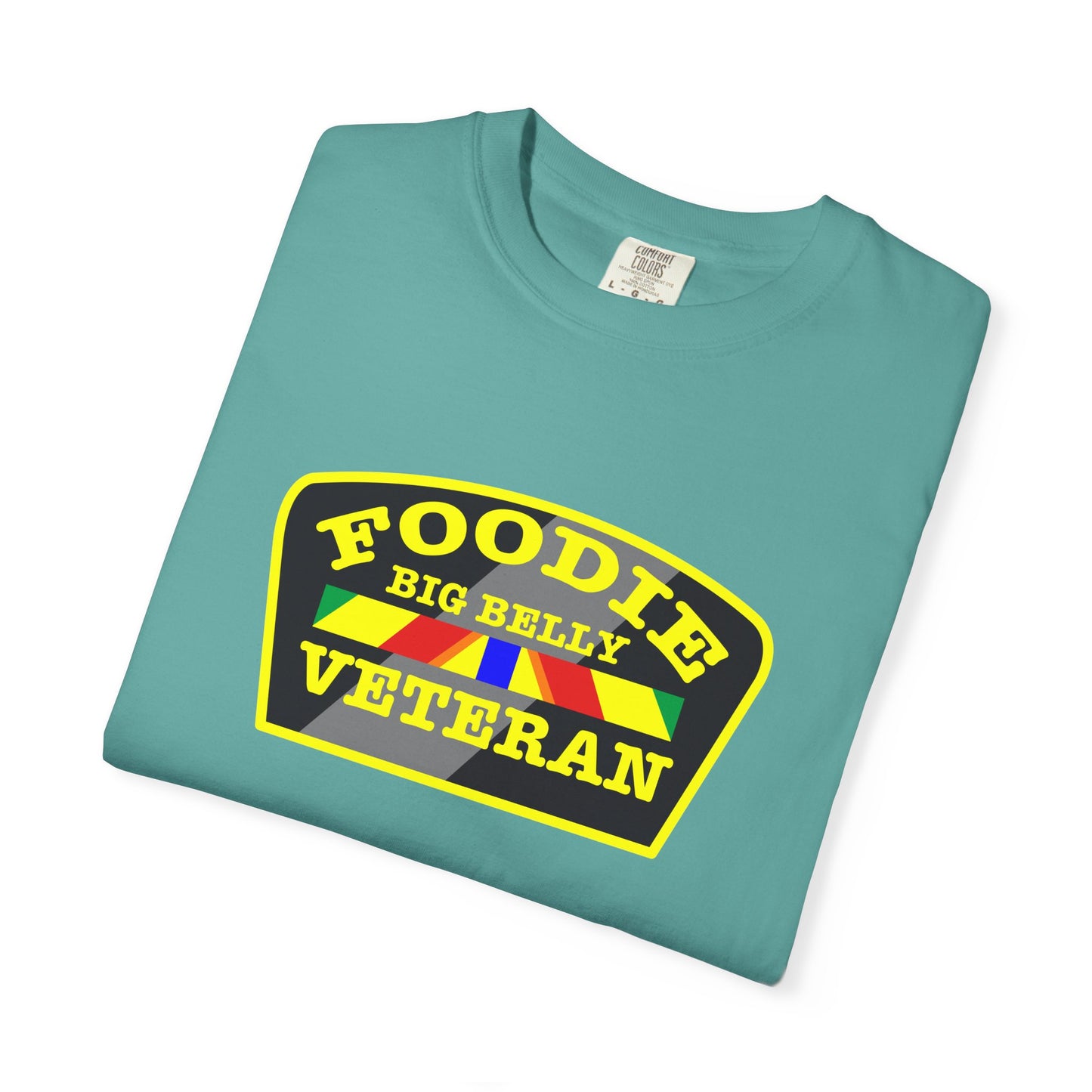 L.O.E.F Foodie Veteran Big Belly Unisex Tee Shirt