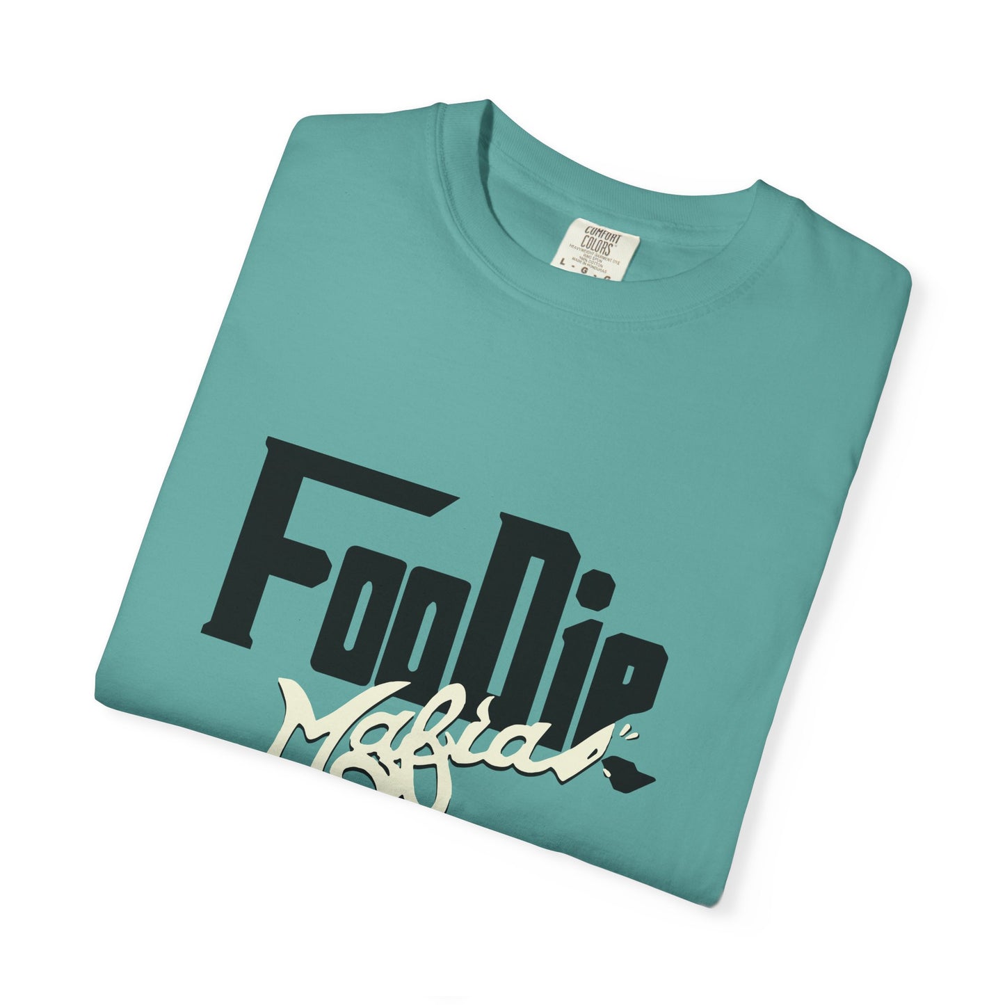 L.O.E.F Foodie Mafia Unisex Tee Shirt (Cream)