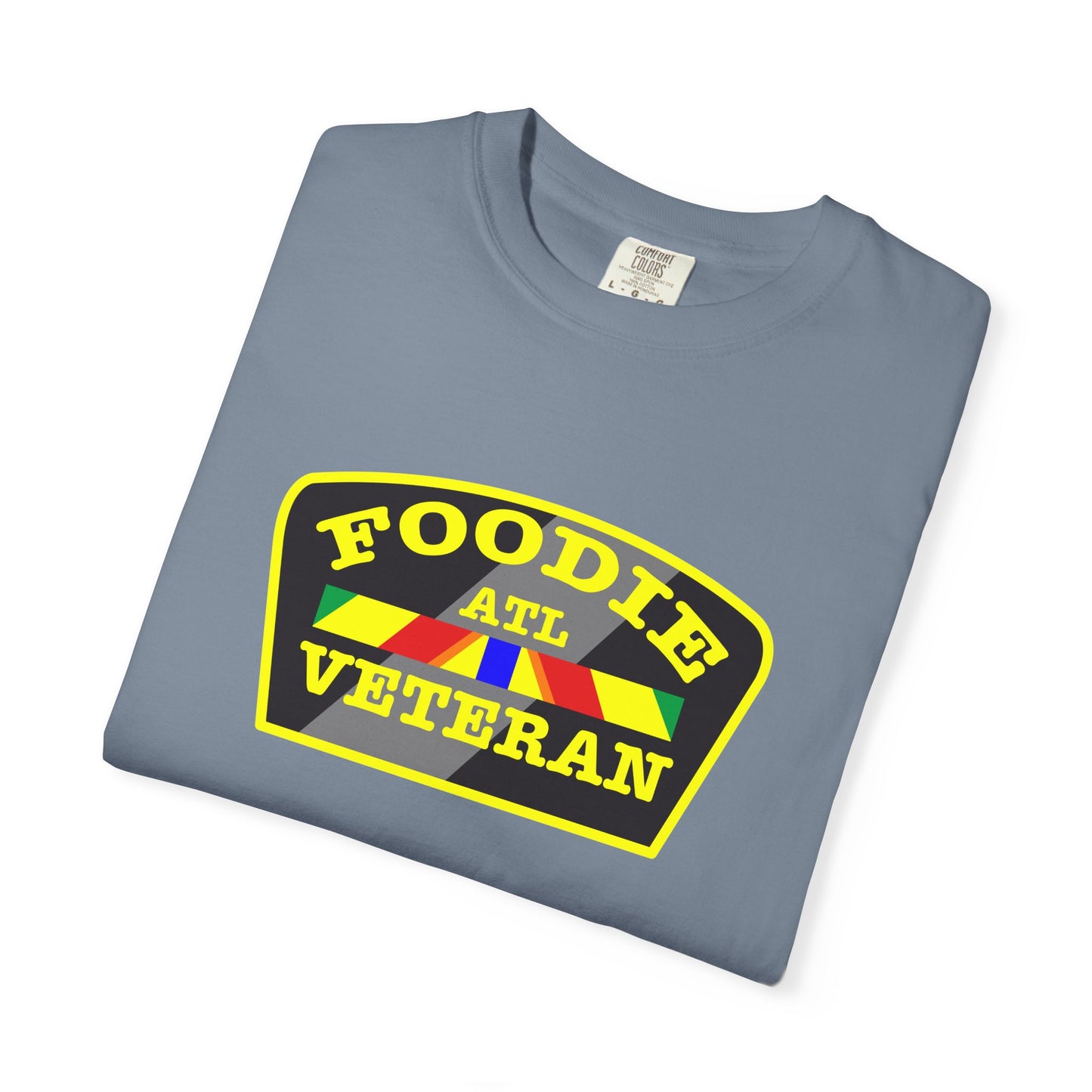 L.O.E.F Foodie Veteran ATL Unisex Tee Shirt (Yellow)