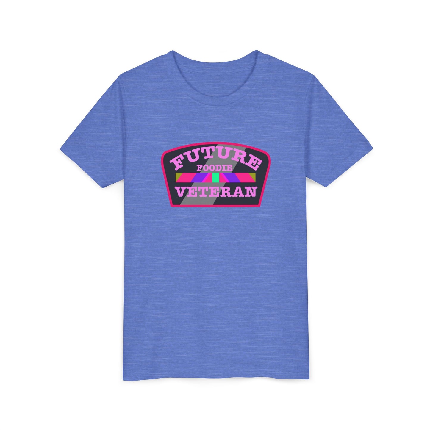 L.O.E.F Future Foodie Veteran Kids Tee Shirt (Pink)
