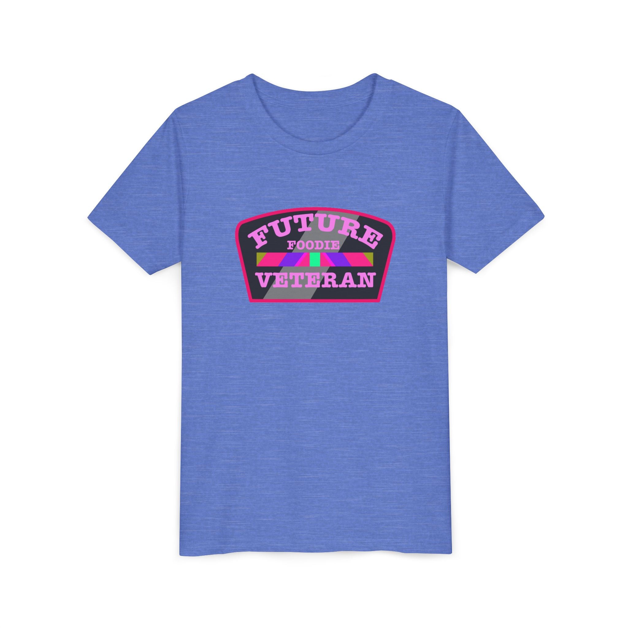 L.O.E.F Future Foodie Veteran Kids Tee Shirt (Pink)