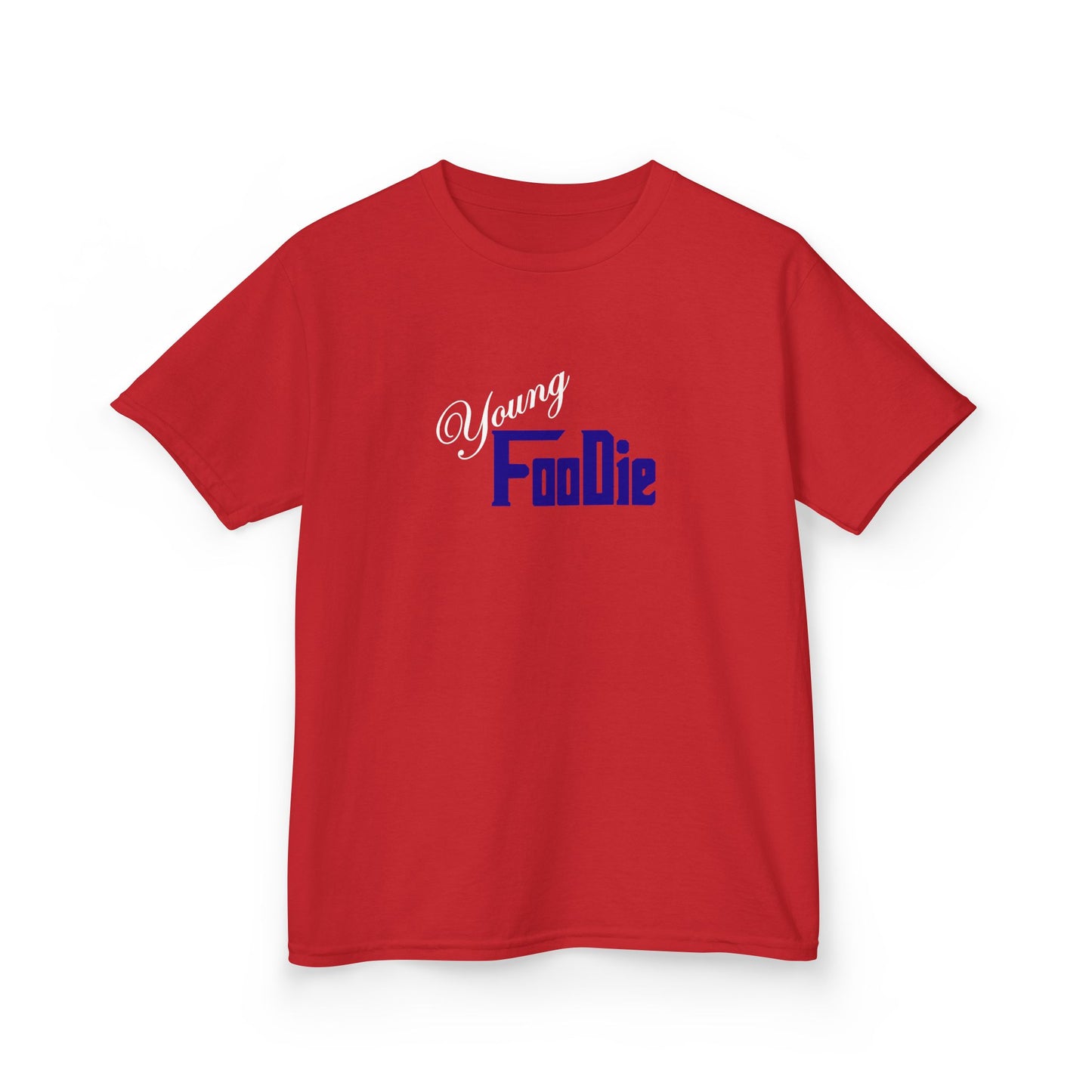 L.O.E.F White Young Foodie Kids Tee Shirt (Dark Blue)