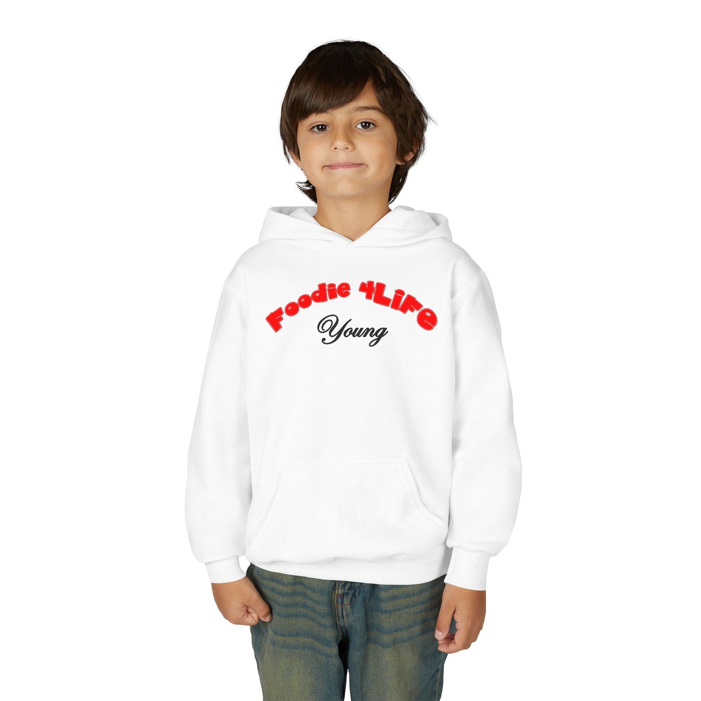 L.O.E.F Foodie 4Life Young Hoodie (Fiery Red)