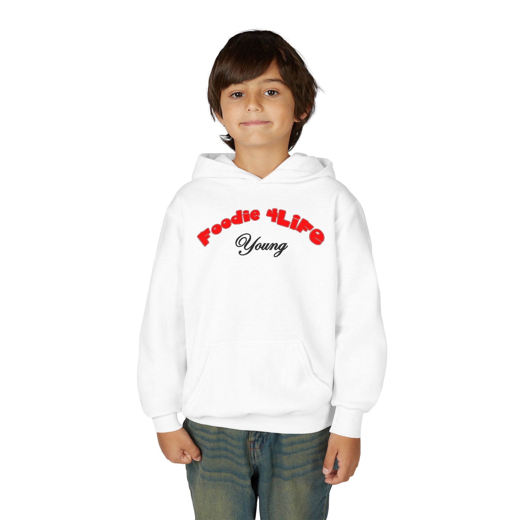 L.O.E.F Foodie 4Life Young Hoodie (Fiery Red)