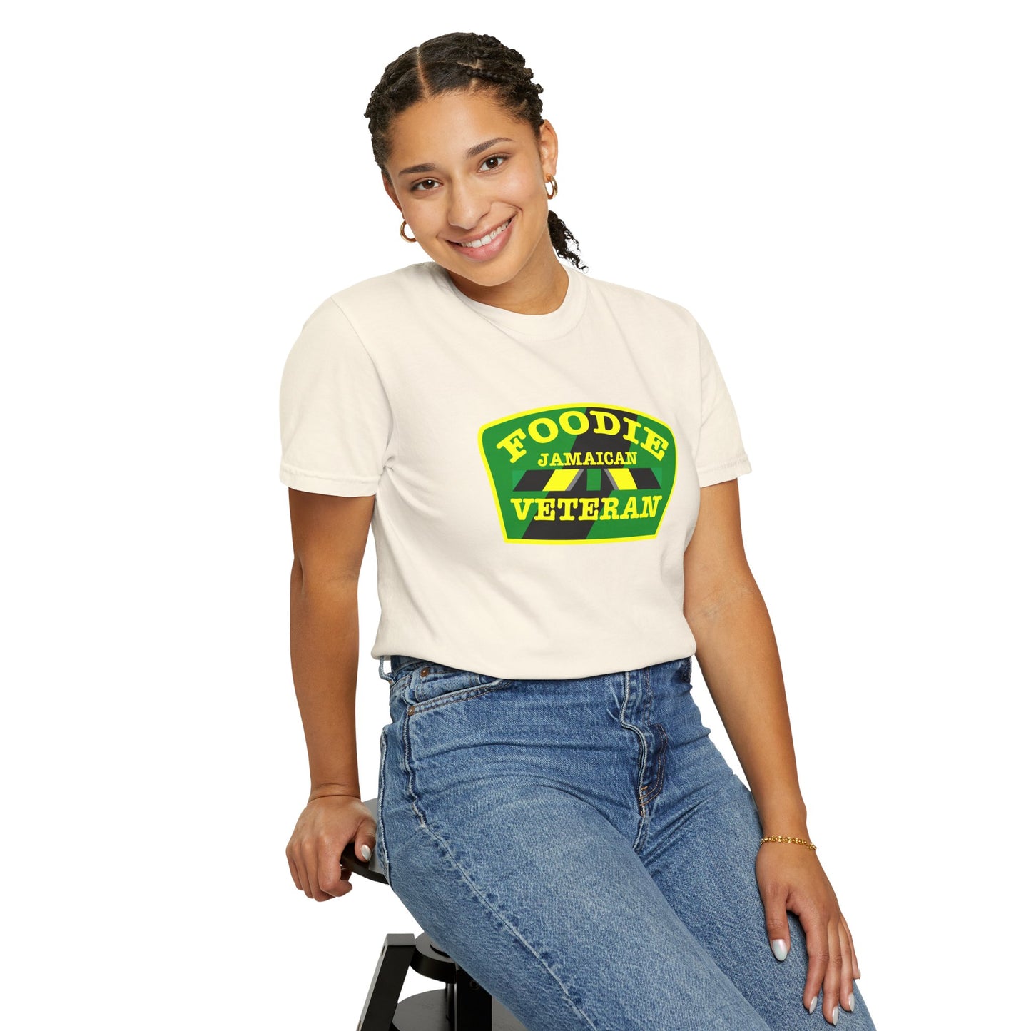 L.O.E.F Foodie Veteran Jamaican Unisex Tee Shirt