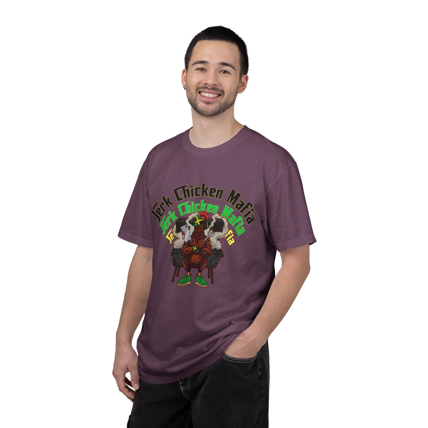 L.O.E.F Jerk Chicken Mafia Unisex Tee Shirt