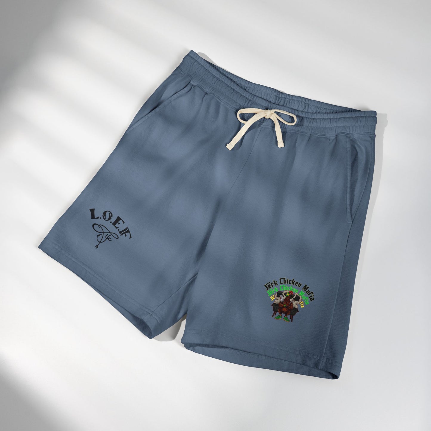 L.O.E.F Jerk Chicken Mafia Sweat Shorts