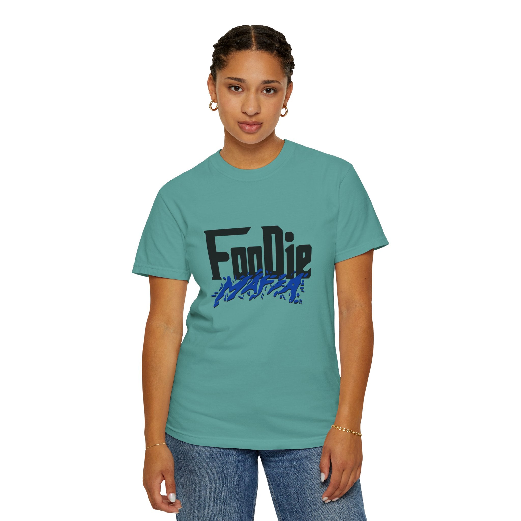 L.O.E.F Foodie Mafia Tee Shirt (Cobalt Blue)