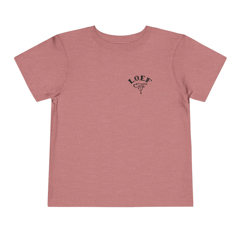 L.O.E.F Foodie 4Life Baby Short Sleeve Tee Shirt (Black)