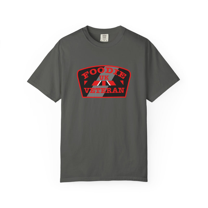 L.O.E.F Foodie Veteran UK Unisex Tee Shirt (Red)