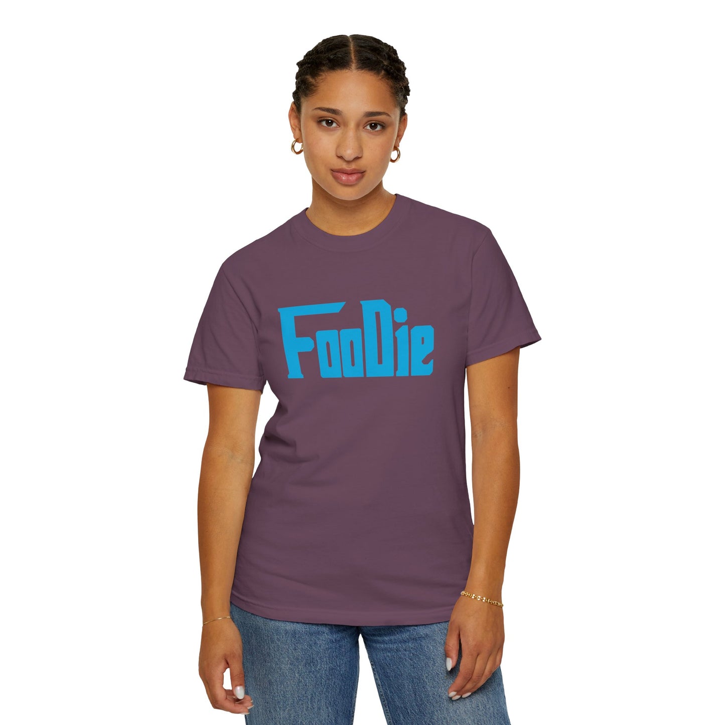 L.O.E.F Foodie Unisex Tee Shirt (Sky Blue)