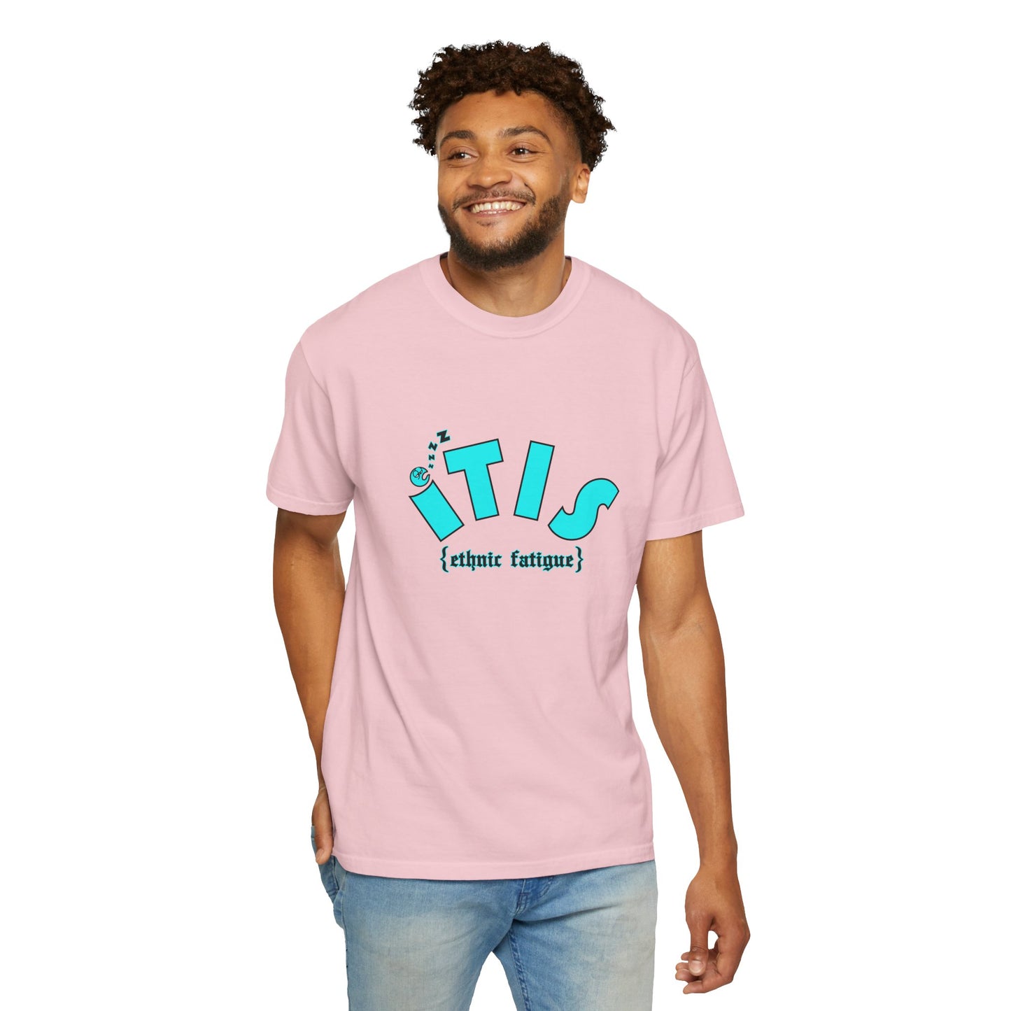 L.O.E.F ITIS Unisex Tee shirt (Blue)