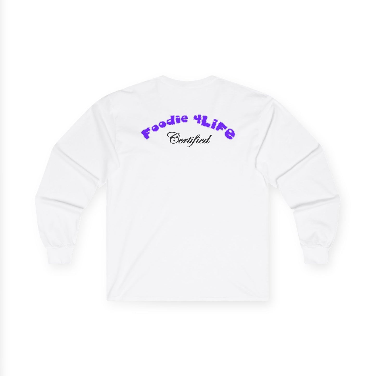 L.O.E.F Foodie 4Life Certified Long Sleeve Tee (Violet)