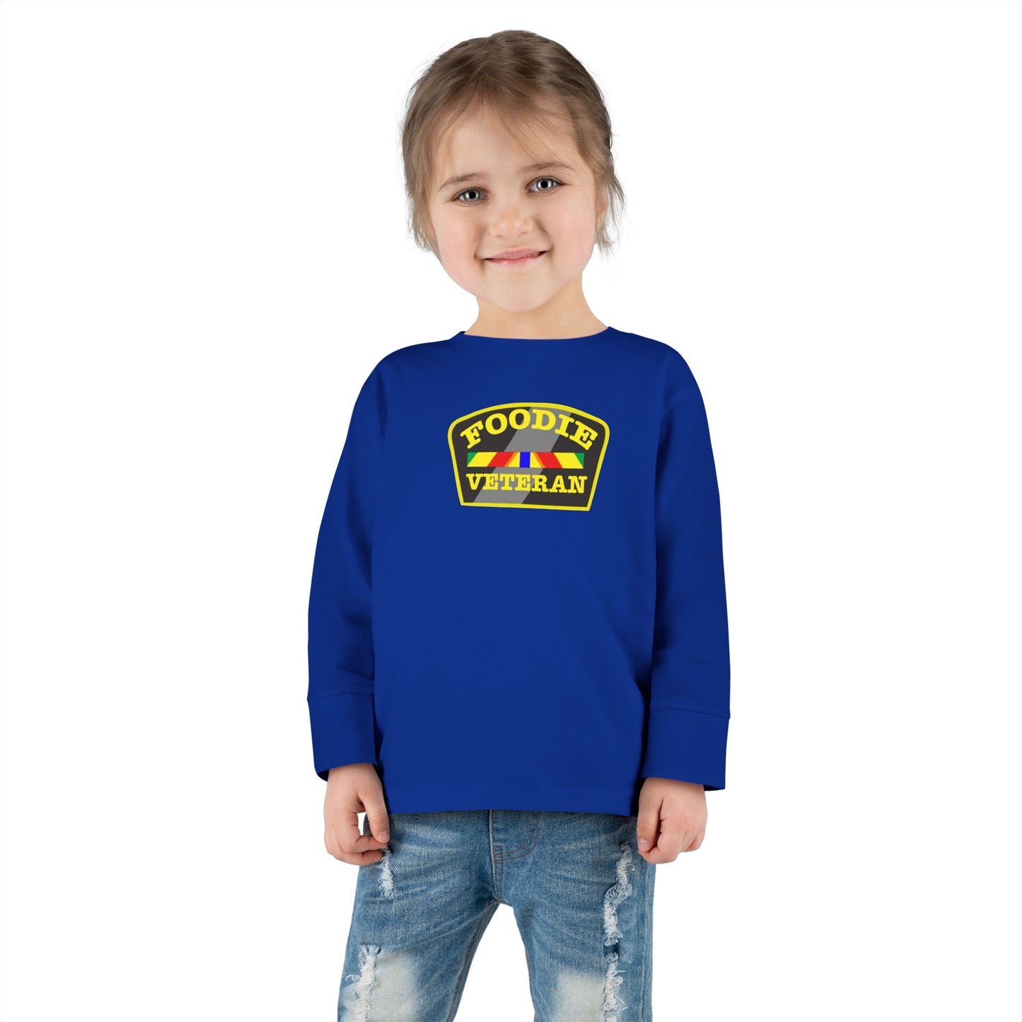 L.O.E.F Foodie Veteran Toddler Long Sleeve Tee