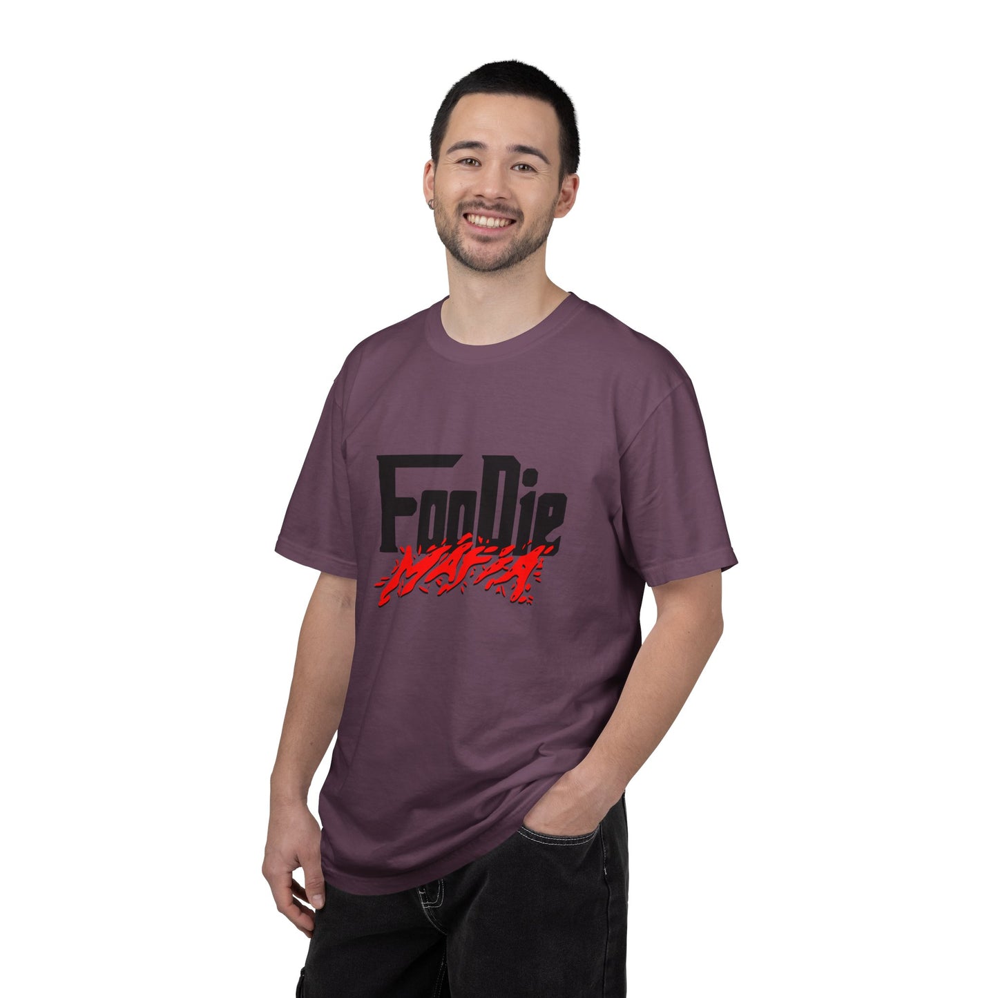 L.O.E.F Foodie Mafia Unisex Tee Shirt (Red)