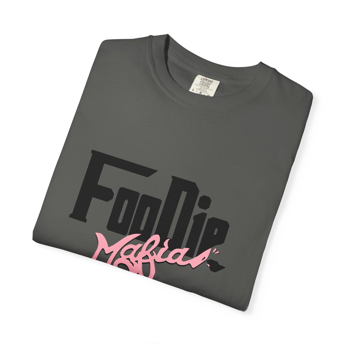 L.O.E.F Foodie Mafia Unisex Tee shirt (Soft Pink)