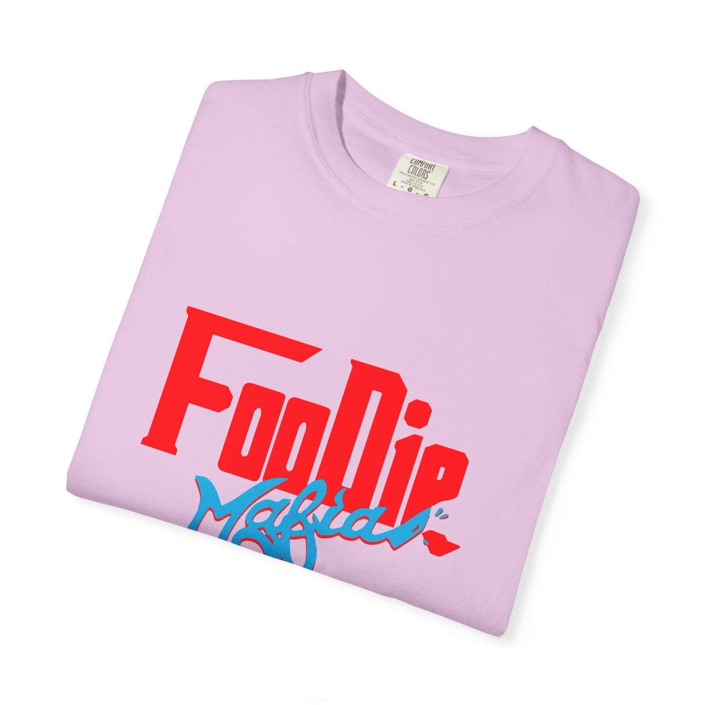 L.O.E.F Red Foodie Mafia Unisex Tee Shirt (Sky Blue)