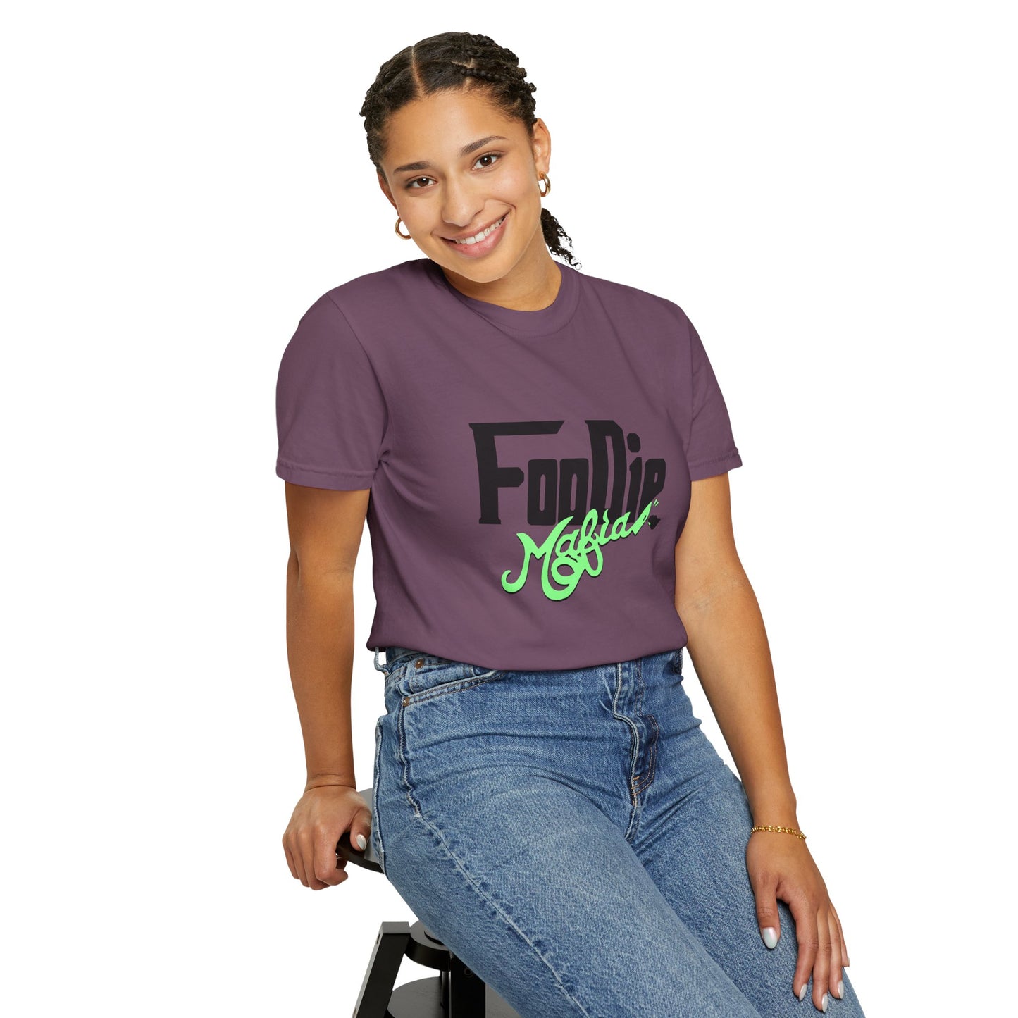 L.O.E.F Foodie Mafia Unisex Tee shirt (Mint Green)