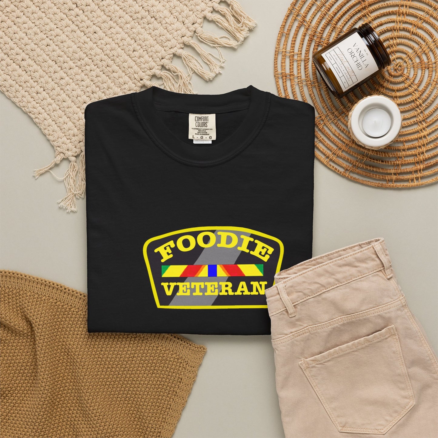 L.O.E.F Foodie Veteran Tee Shirt