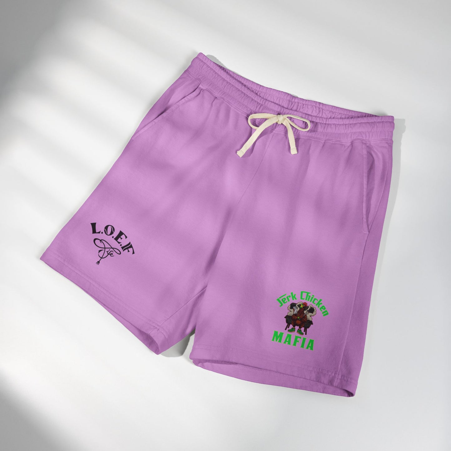L.O.E.F Jerk Chicken Mafia Sweat Shorts