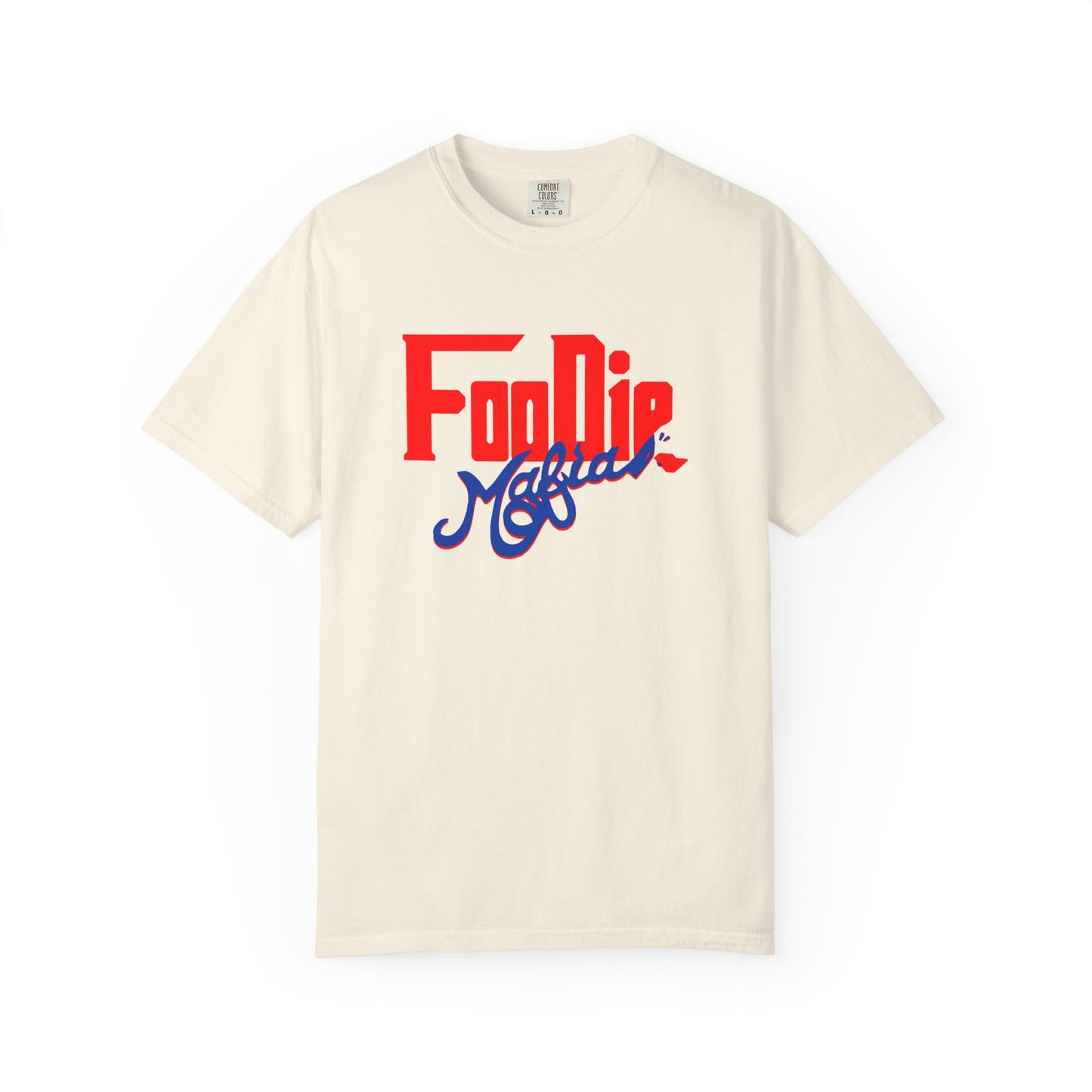 L.O.E.F Red Foodie Mafia Unisex Tee shirt (Cobalt Blue)