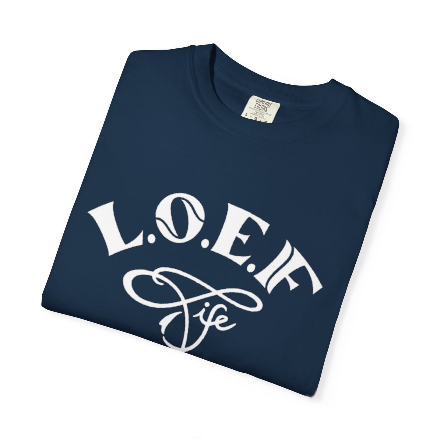 L.O.E.F Life Unisex Tee Shirt (White)