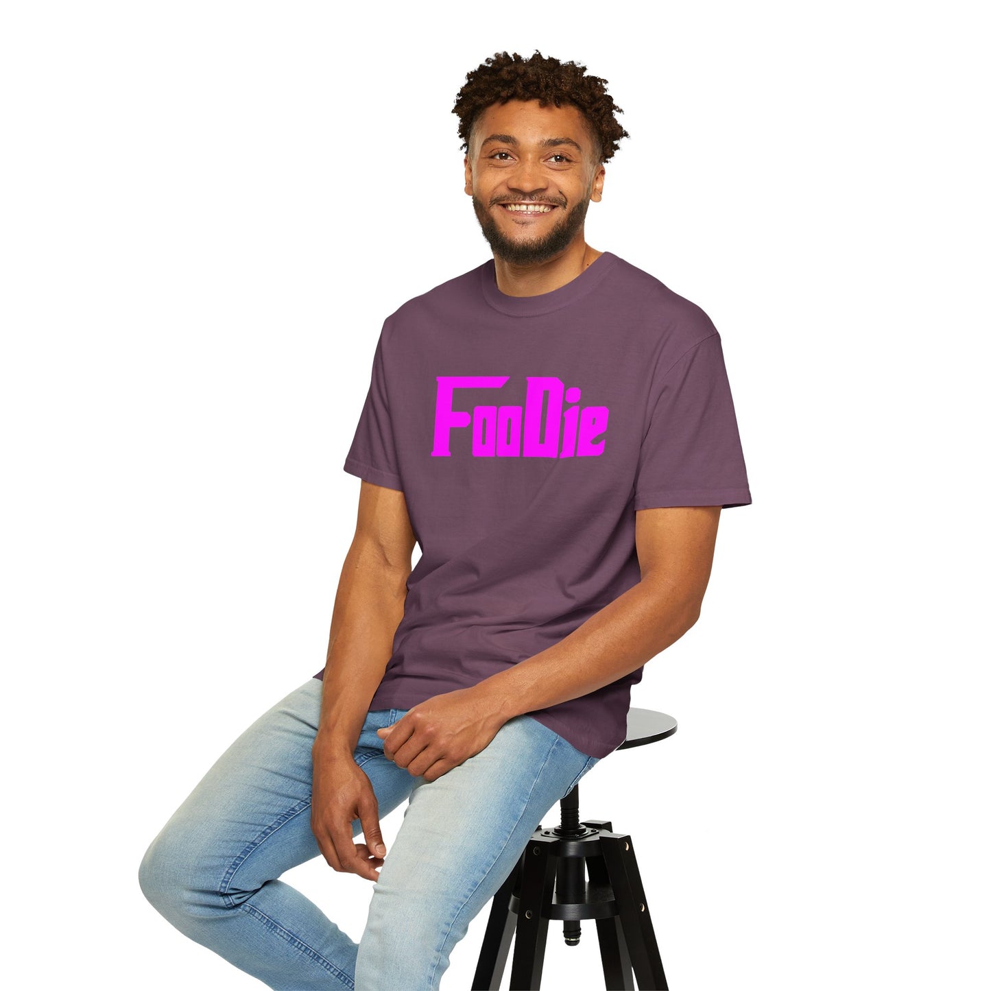 L.O.E.F Foodie Unisex Tee Shirt (Fuchsia)