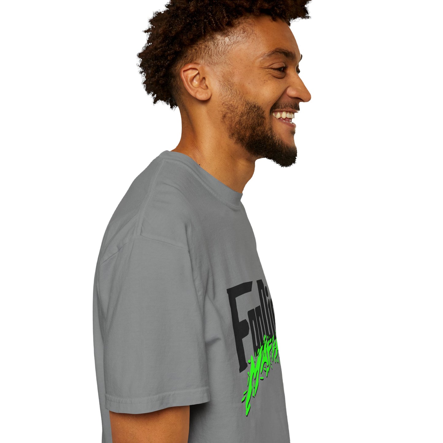 L.O.E.F Foodie Mafia Tee Shirt (Neon Green)
