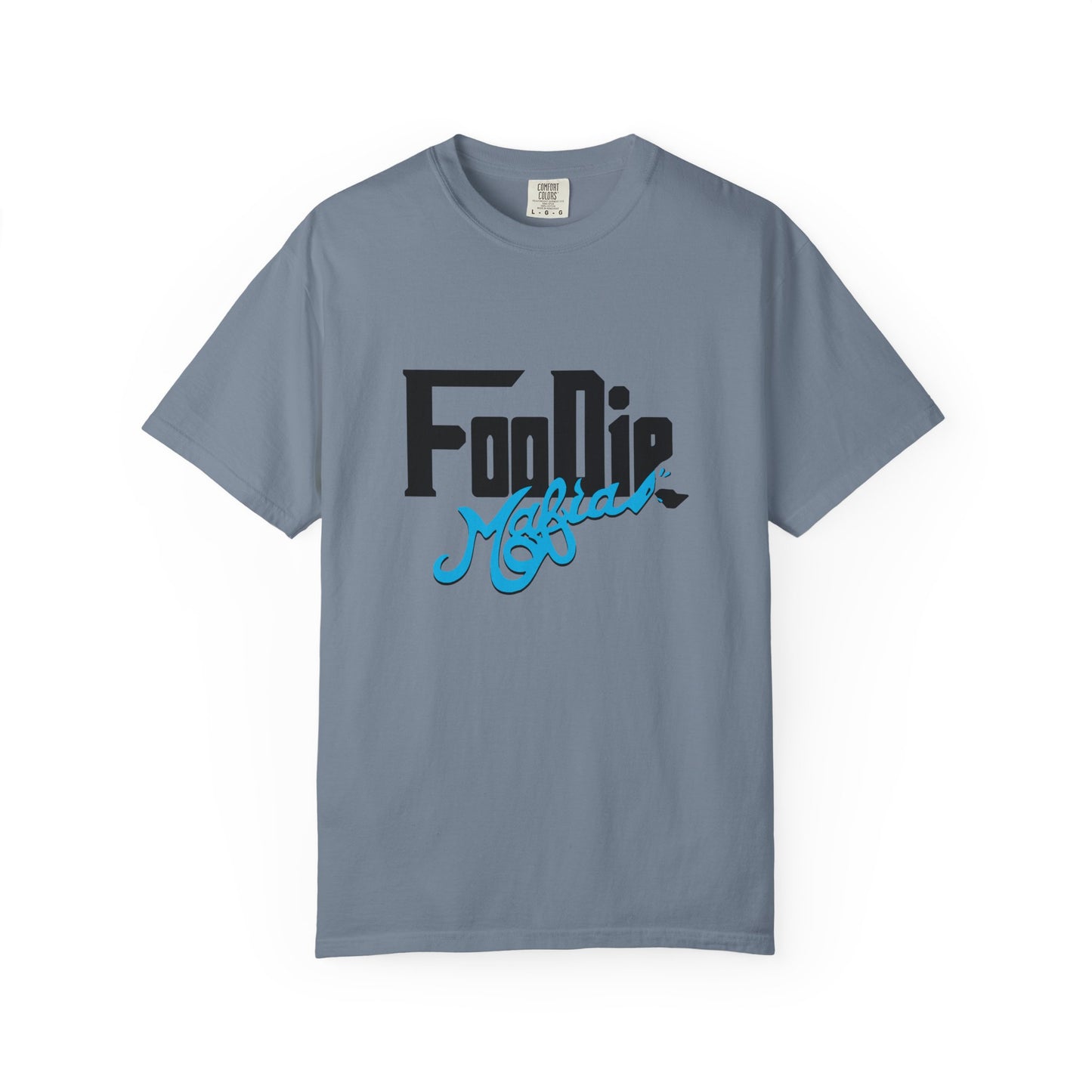 L.O.E.F Foodie Mafia Unisex Tee shirt (Sky Blue)
