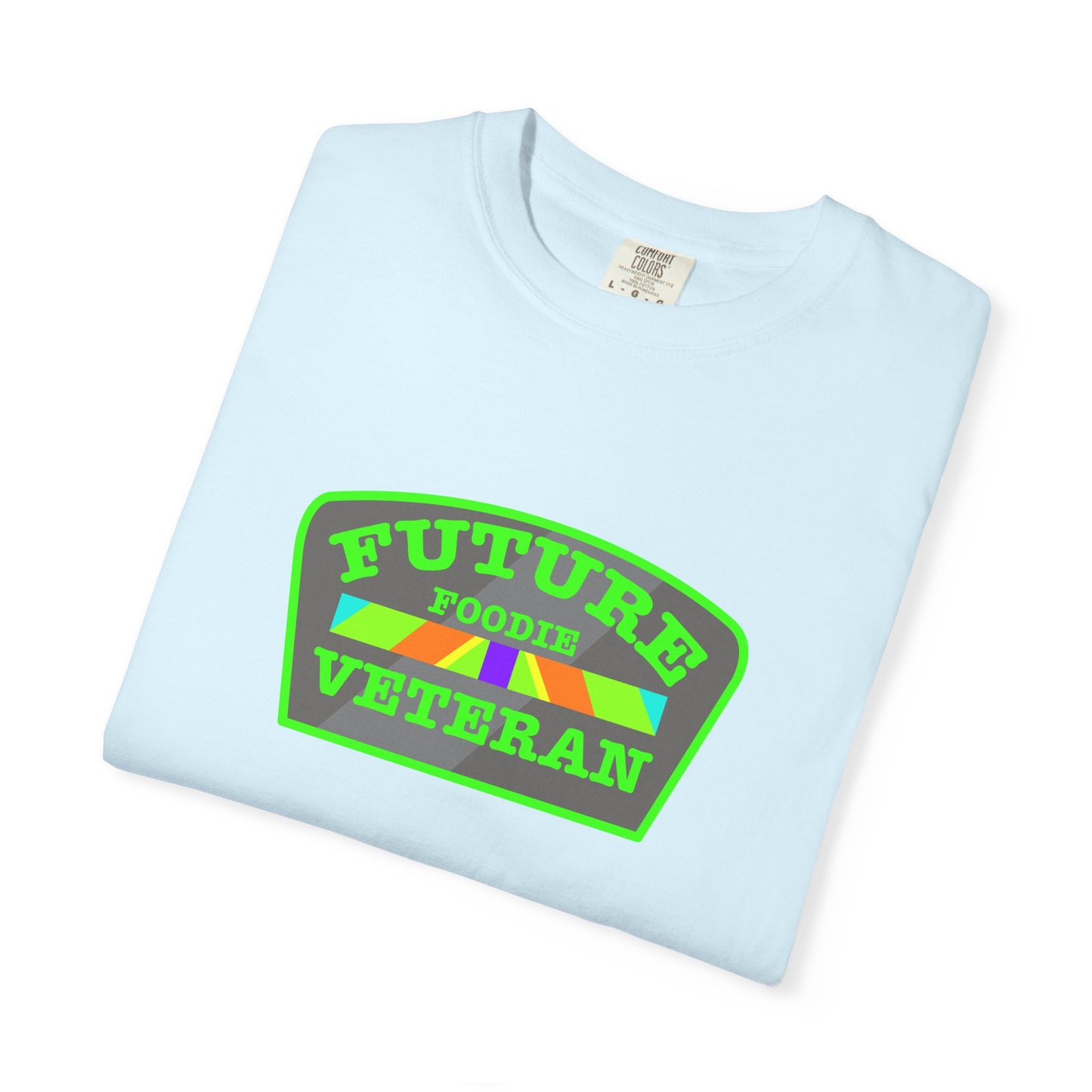 L.O.E.F Future Foodie Veteran Tee Shirt  (Neon Green)