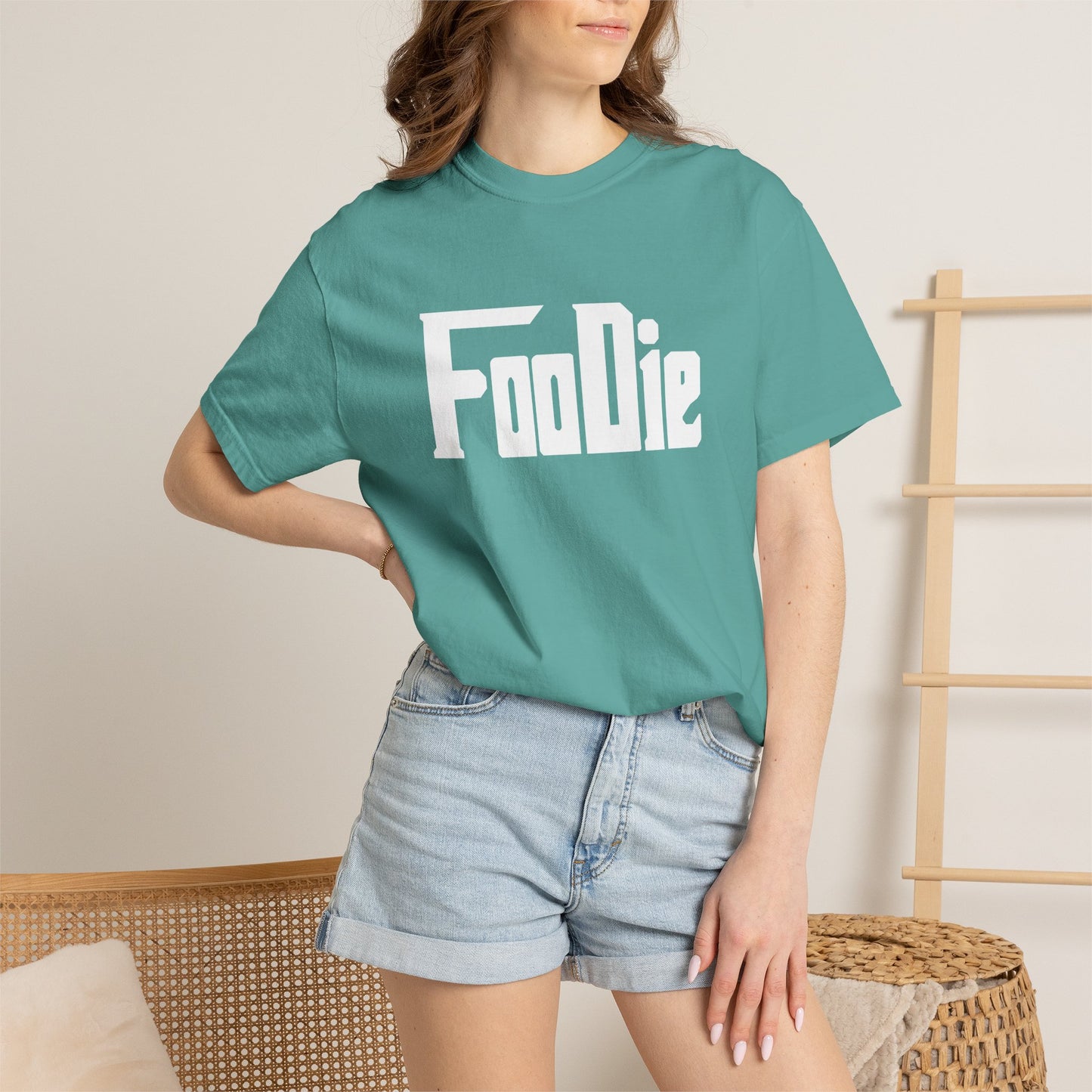 L.O.E.F Foodie Unisex Tee Shirt (White)