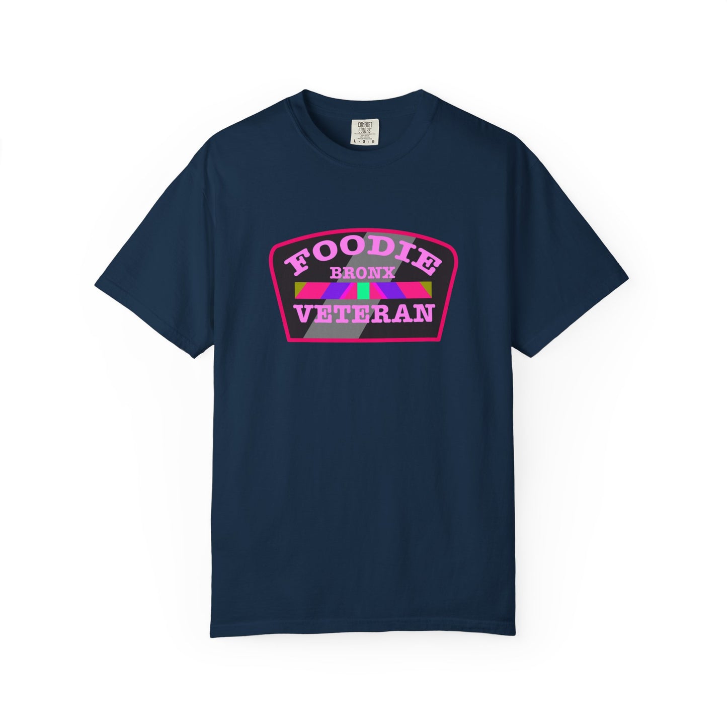 L.O.E.F Foodie Veteran Bronx Unisex Tee Shirt (Pink)