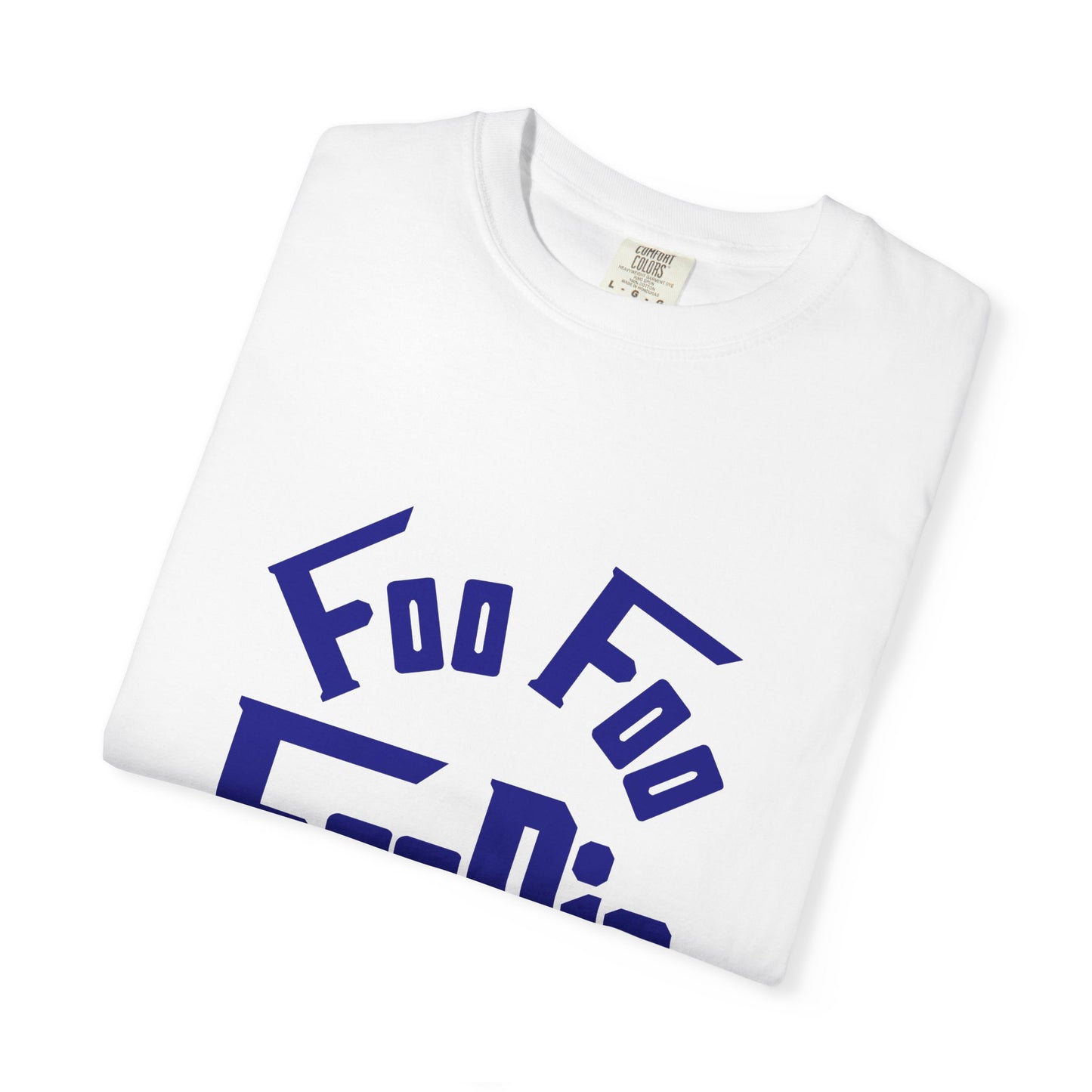 L.O.E.F FOO FOO FOODIE Unisex Tee shirt(Dark Blue)