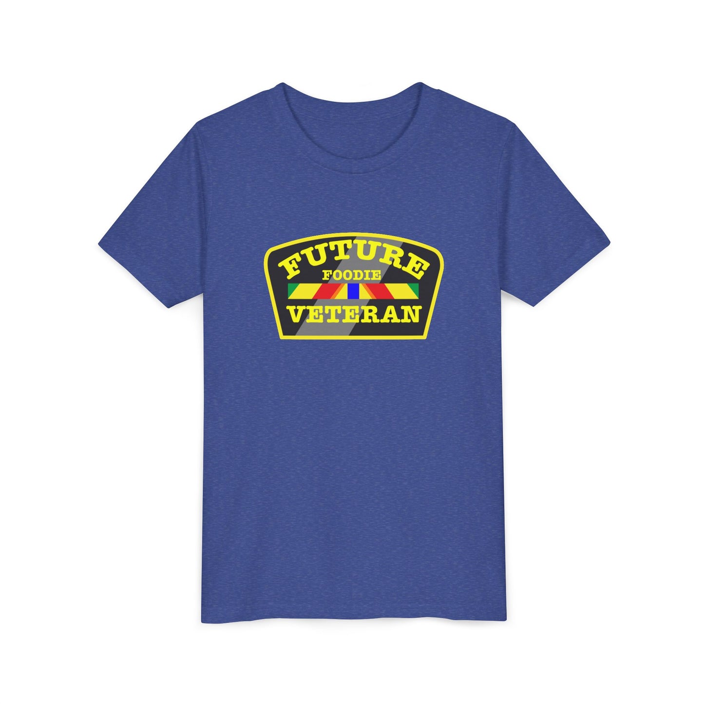 L.O.E.F Future Foodie Veteran Kids Tee Shirt (Yellow)